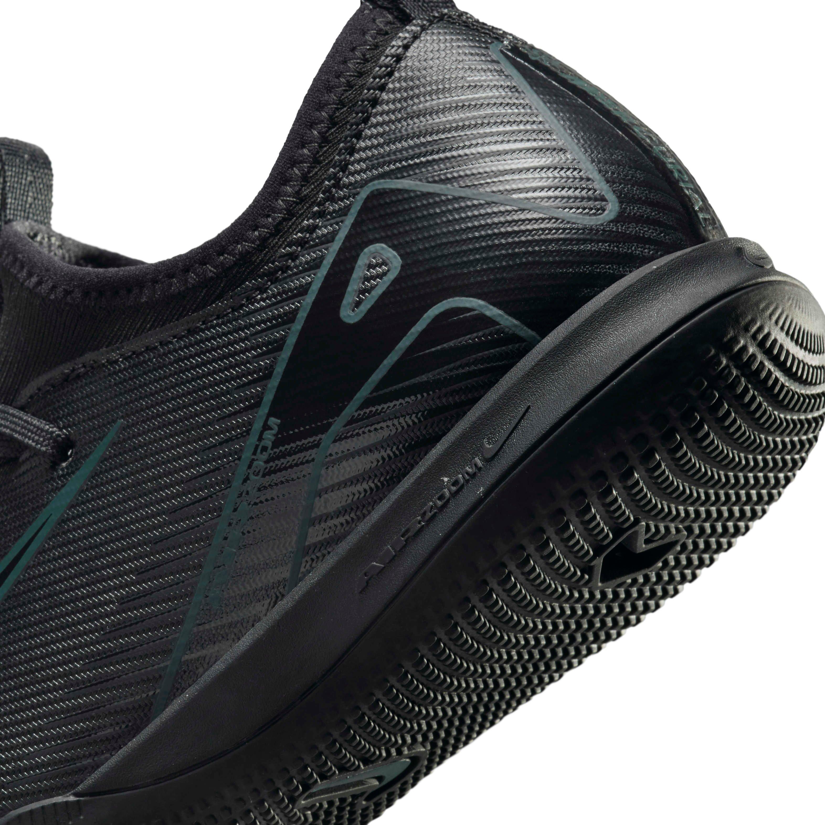 Nike Jr. Mercurial Vapor 16 Academy Turf Grade School Kids' "Black/Deep Jungle/Black" Soccer Shoe