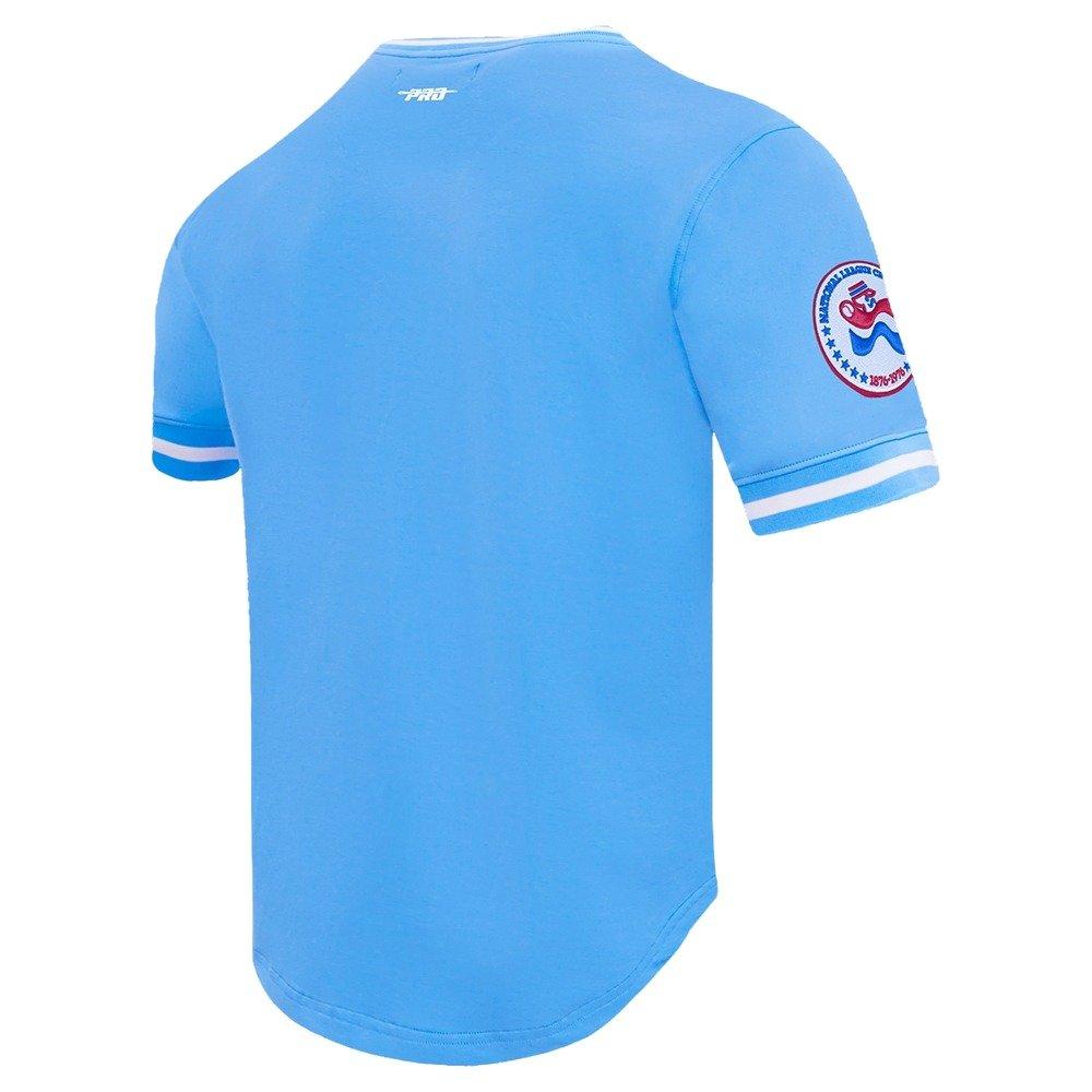 Pro Standard Men's MLB Atlanta Braves Retro Classic Top - BLUE Thumbnail View 4