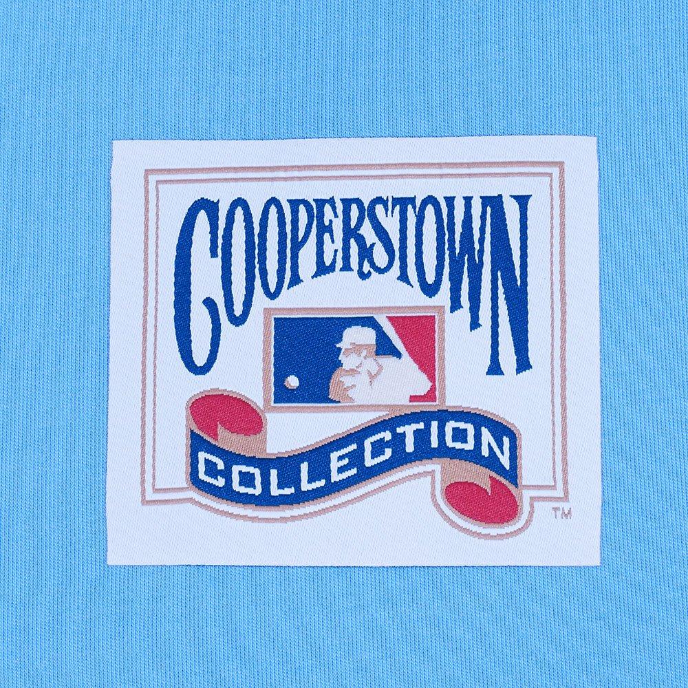 Pro Standard Men's MLB Atlanta Braves Retro Classic Top - BLUE Thumbnail View 6