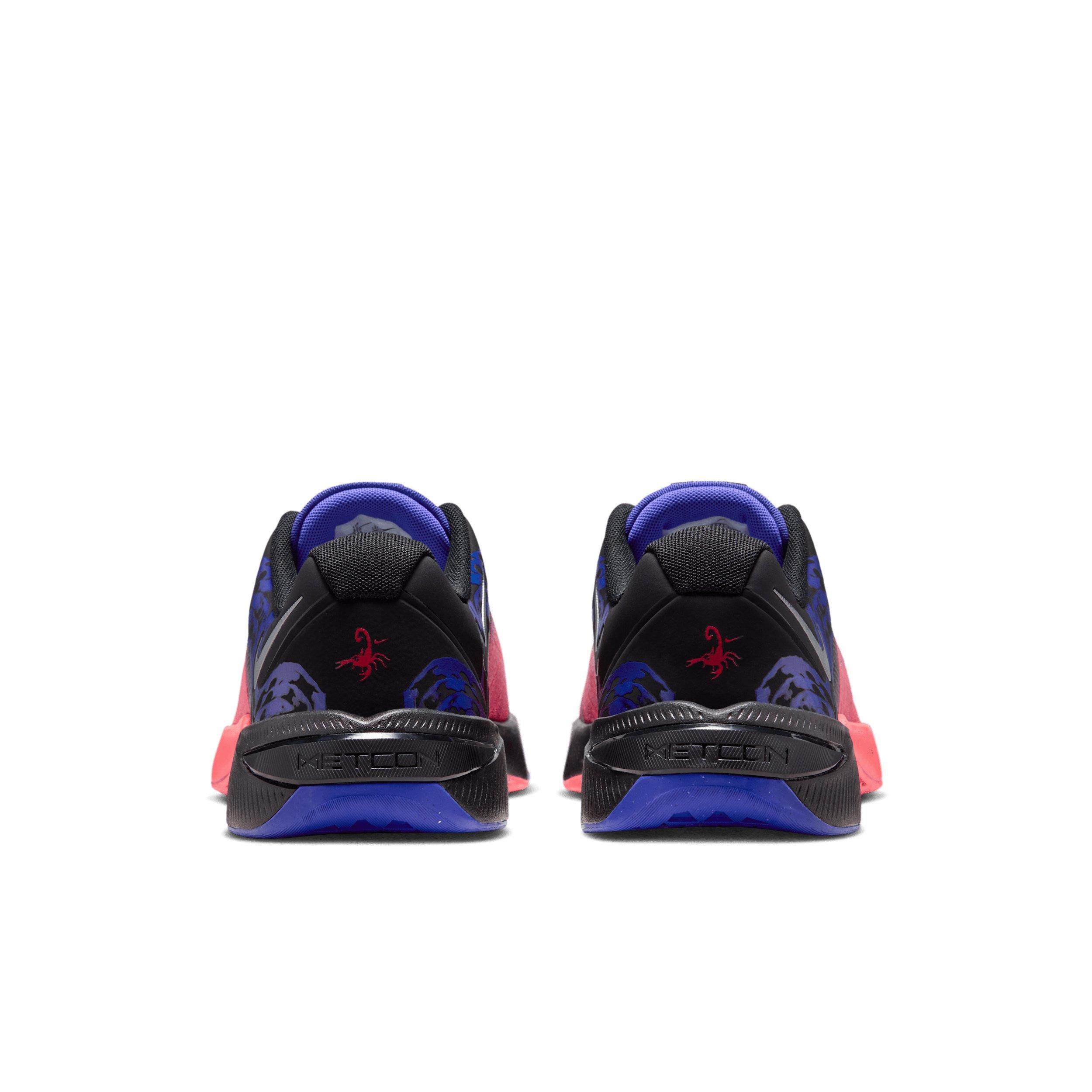 Nike Metcon 10 AMP "Black/Hyper Punch/Metallic Platinum" Men's Training Shoe - BLACK/PUNCH/PLATINUM