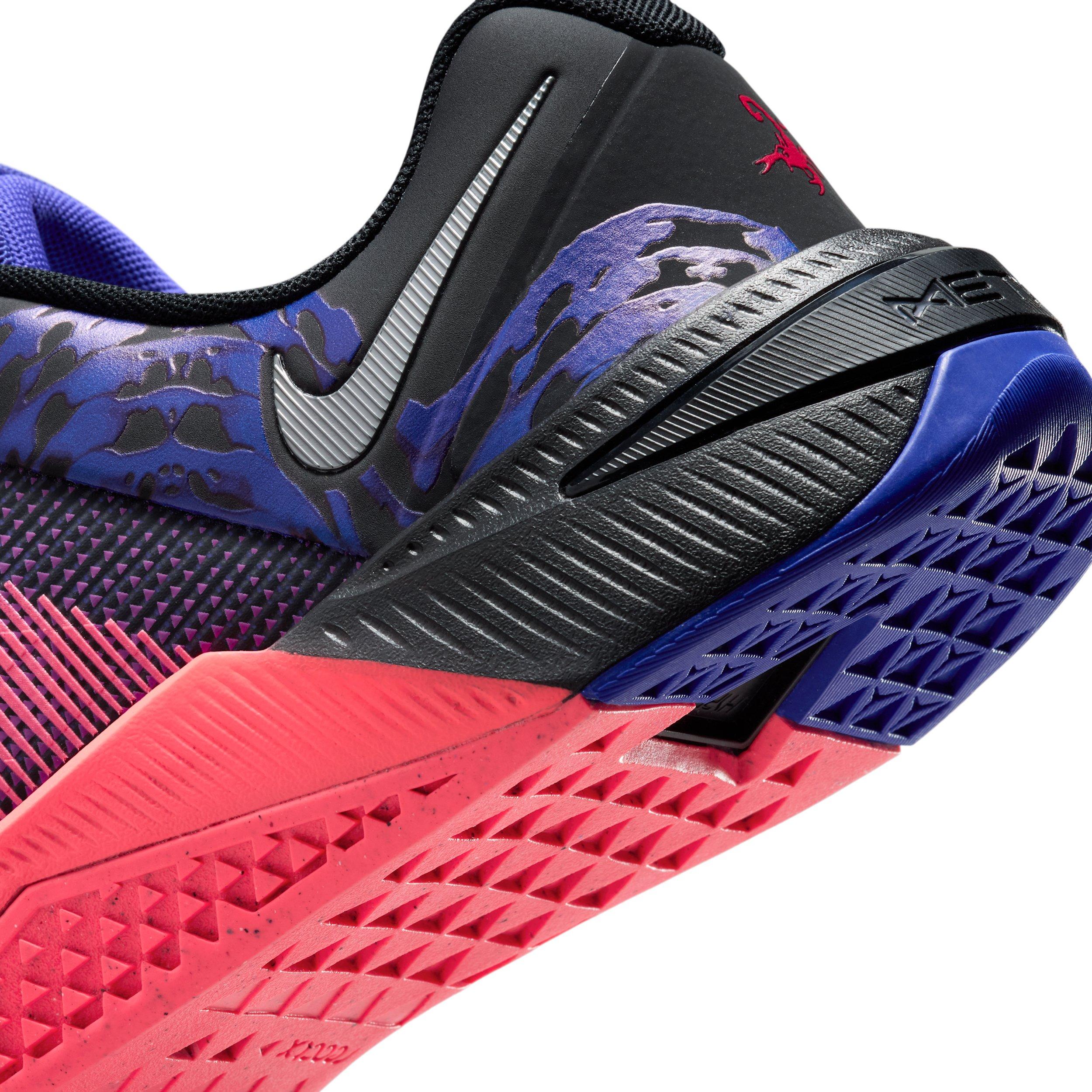 Nike Metcon 10 AMP "Black/Hyper Punch/Metallic Platinum" Men's Training Shoe - BLACK/PUNCH/PLATINUM