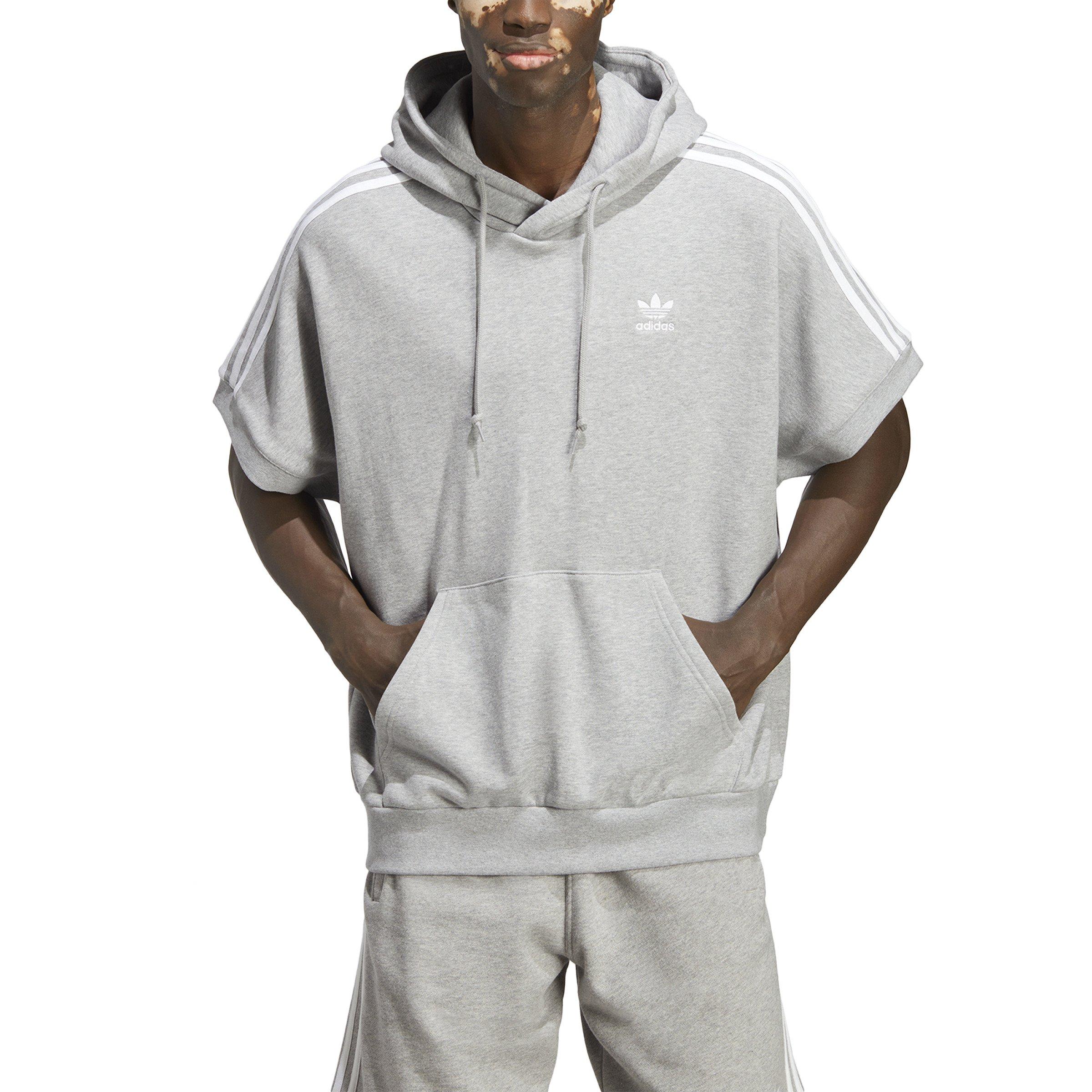 Adidas originals authentic hot sale hoodie grey