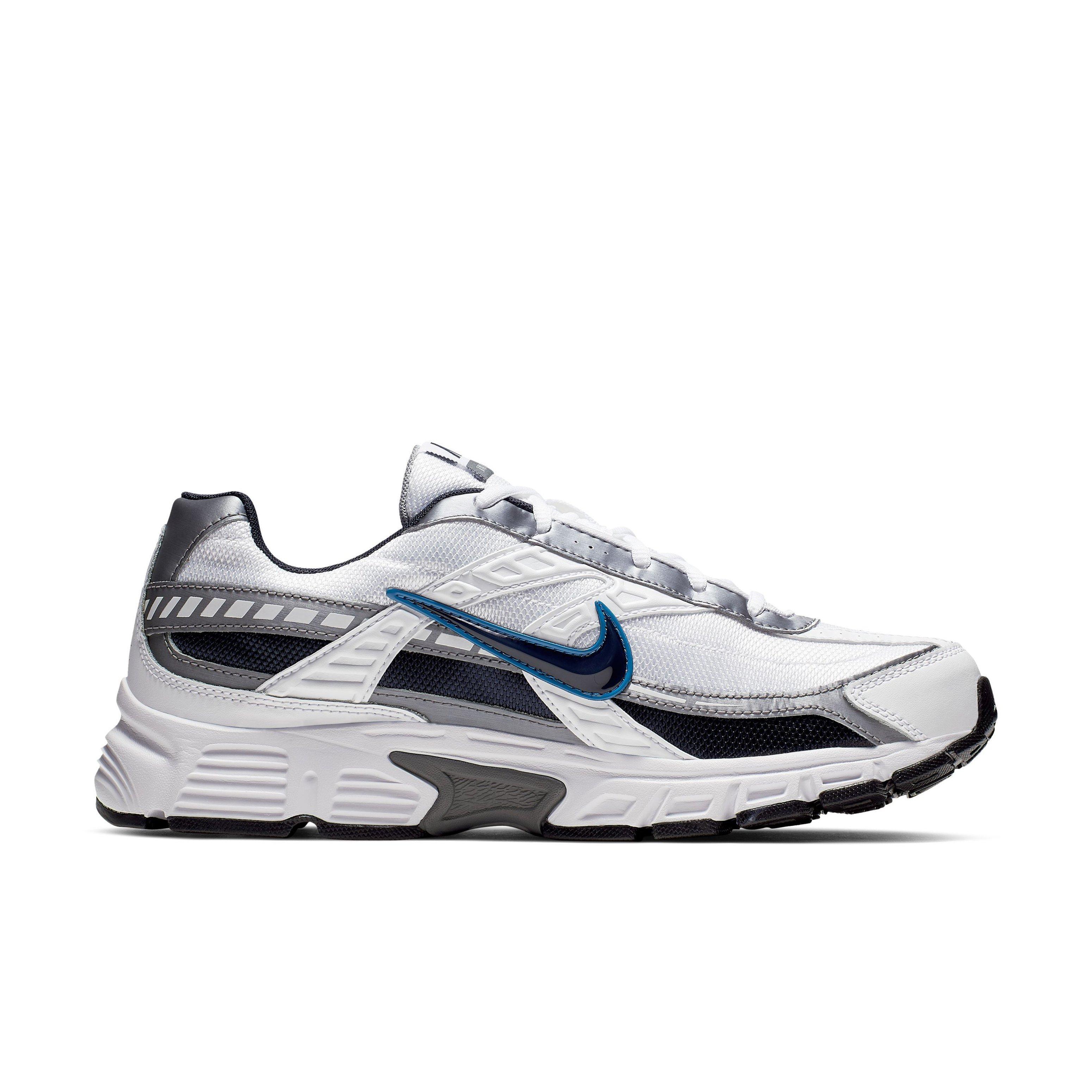 NWB Nike Initiator Men\'s Running Athletic Shoes Size 10.5 Metallic Silver White NEW* Men Nike Initiator Running Athletic Sneakers Metallic  main image 3