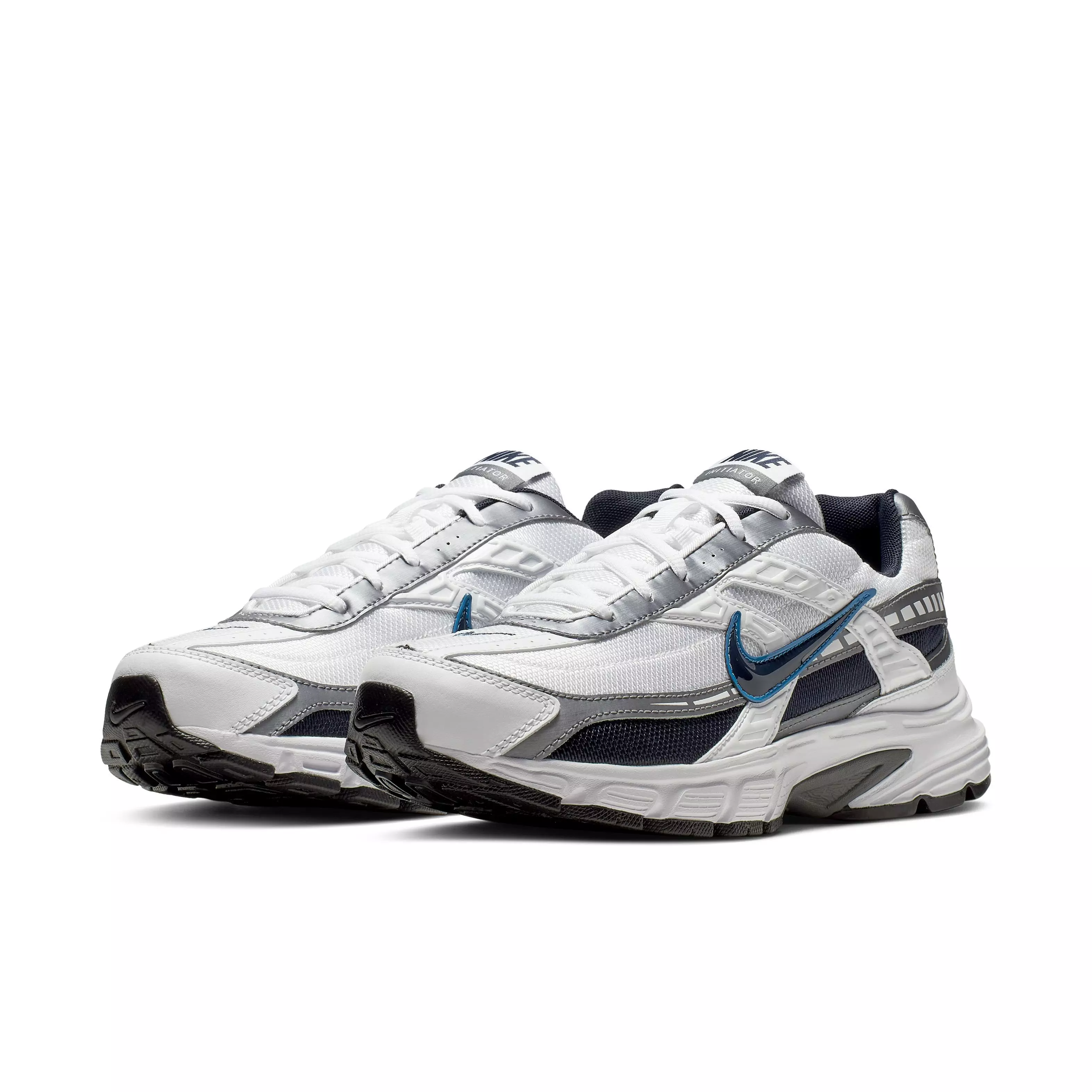 Nike Initiator "White/Metallic Cool Grey/Obsidian" Men's Shoe - WHITE/GREY/OBSIDIAN