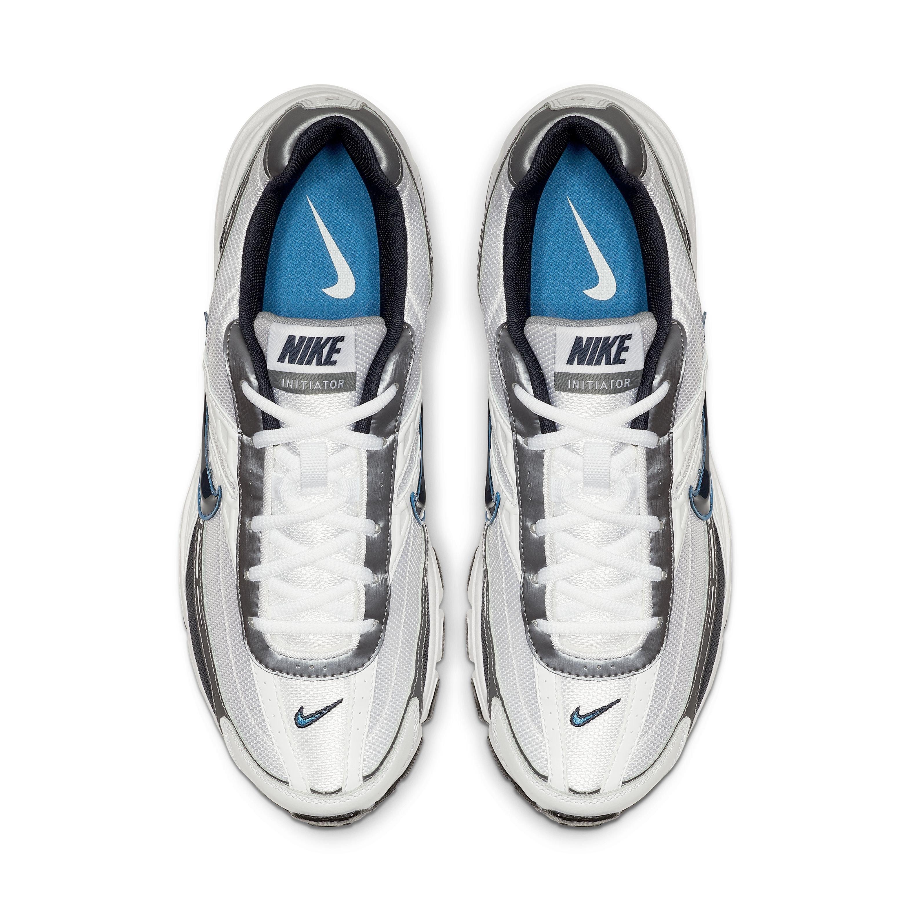 NEW Nike Initiator Metallic Silver Sneakers Sz 9.5