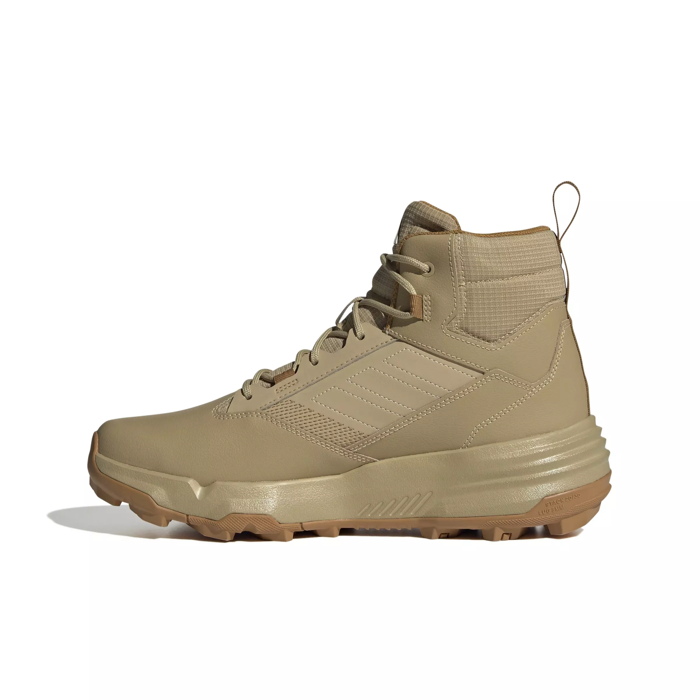 adidas Unity Leather Mid RAIN.RDY "Biege Ton/Ecrtin/Mesa" Unisex Hiking Shoe - BEIGE/ECRTIN/MESA