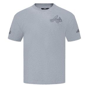 Pro Standard Men's MLB Atlanta Braves Neutral Drop Shoulder Top