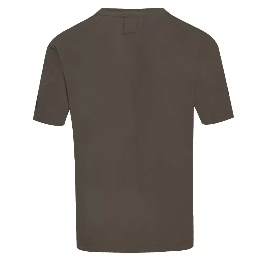 Pro Standard Men's MLB Atlanta Braves Neutral Drop Shoulder Top - DK BROWN