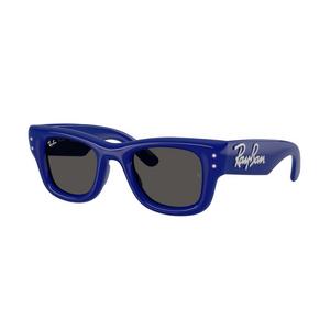 Ray-Ban Wayfarer Puffer Crystal Edition Ultra Black Sunglasses &ndash; Polished Blue & Strass