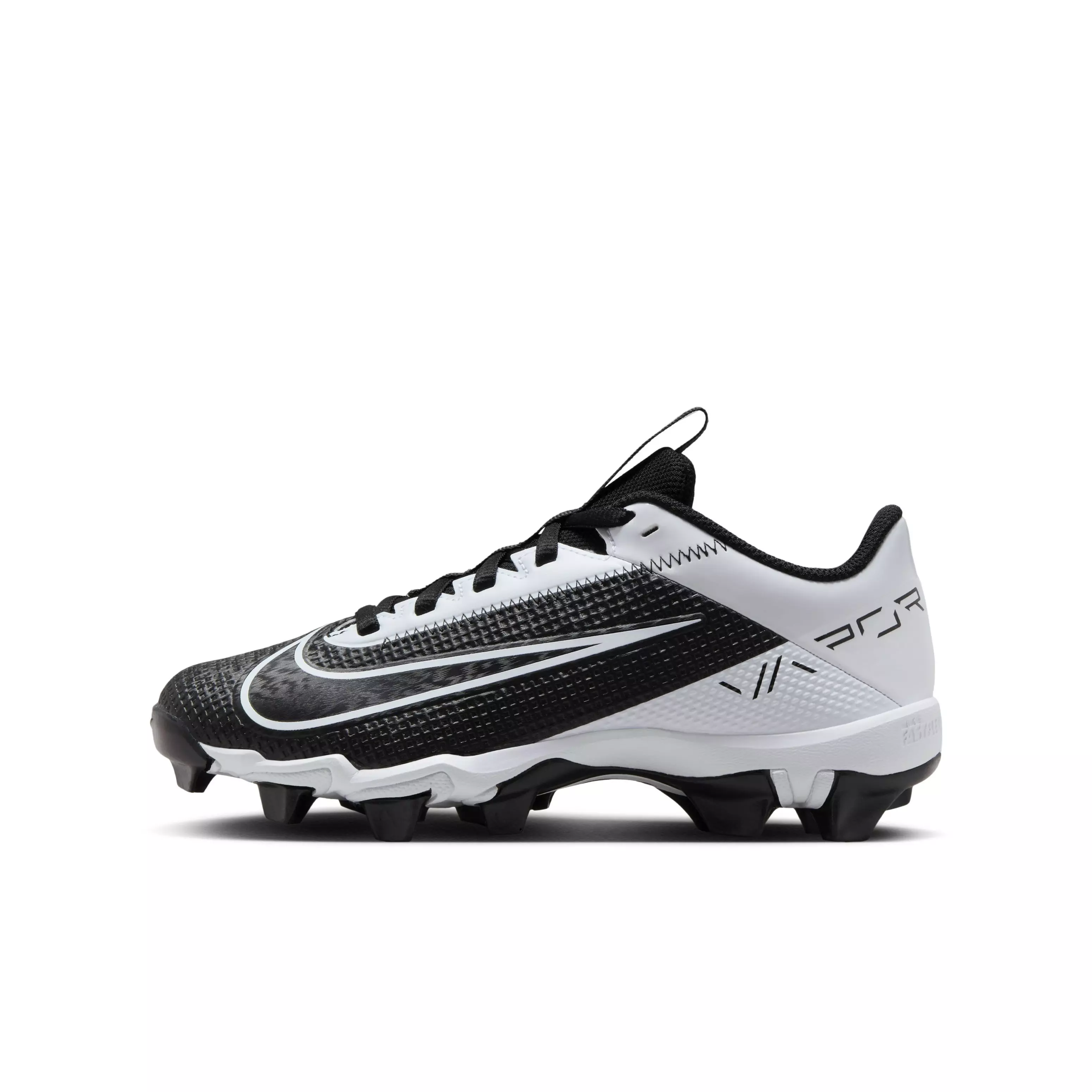 Nike Vapor Edge Shark 2 "Black/Black/White" Grade School Boys' Football Cleat - BLACK/BLACK/WHITE