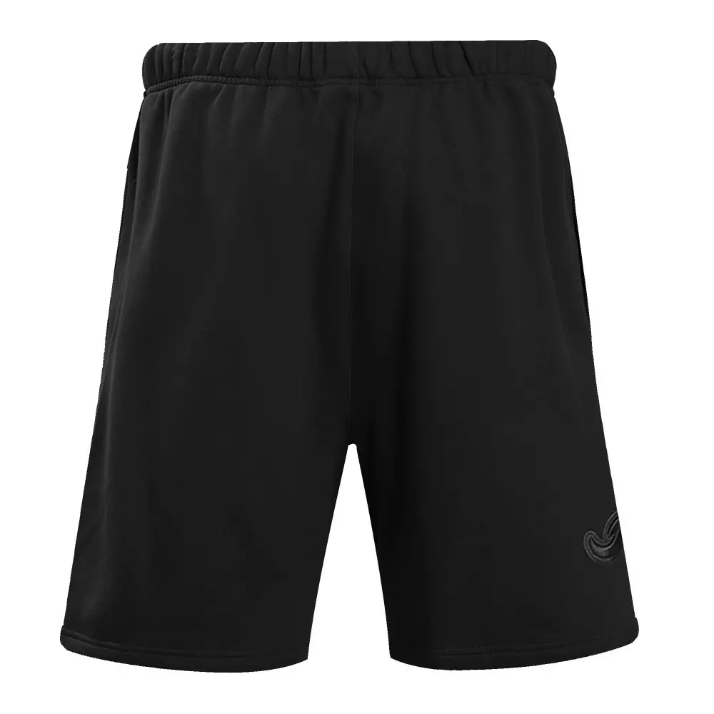 Pro Standard Men's MLB Atlanta Braves Neutral Fleece Short - BLACK