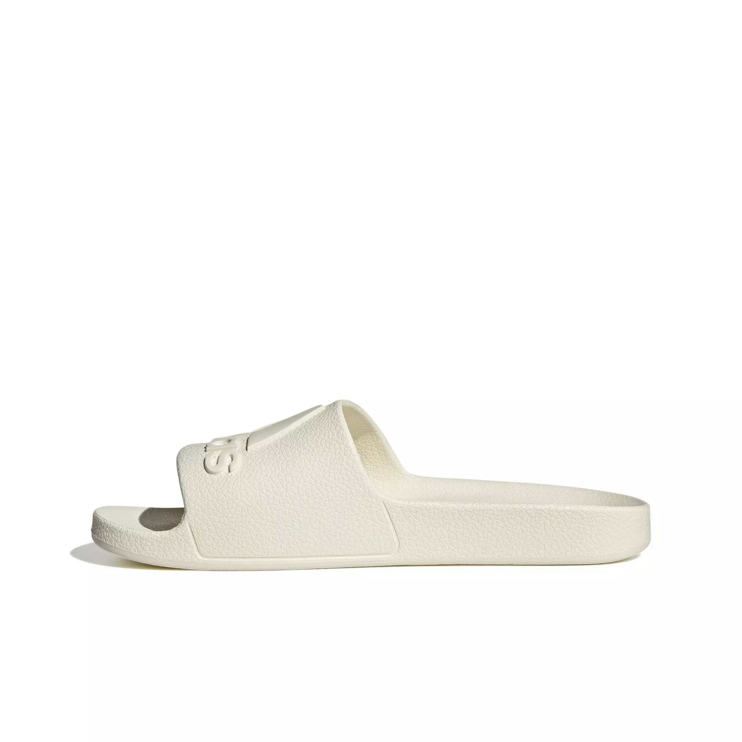 adidas Adilette Aqua "Off White/Off White/Off White" Unisex Slide - OFF WHITE/OFF WHITE/OFF WHITE