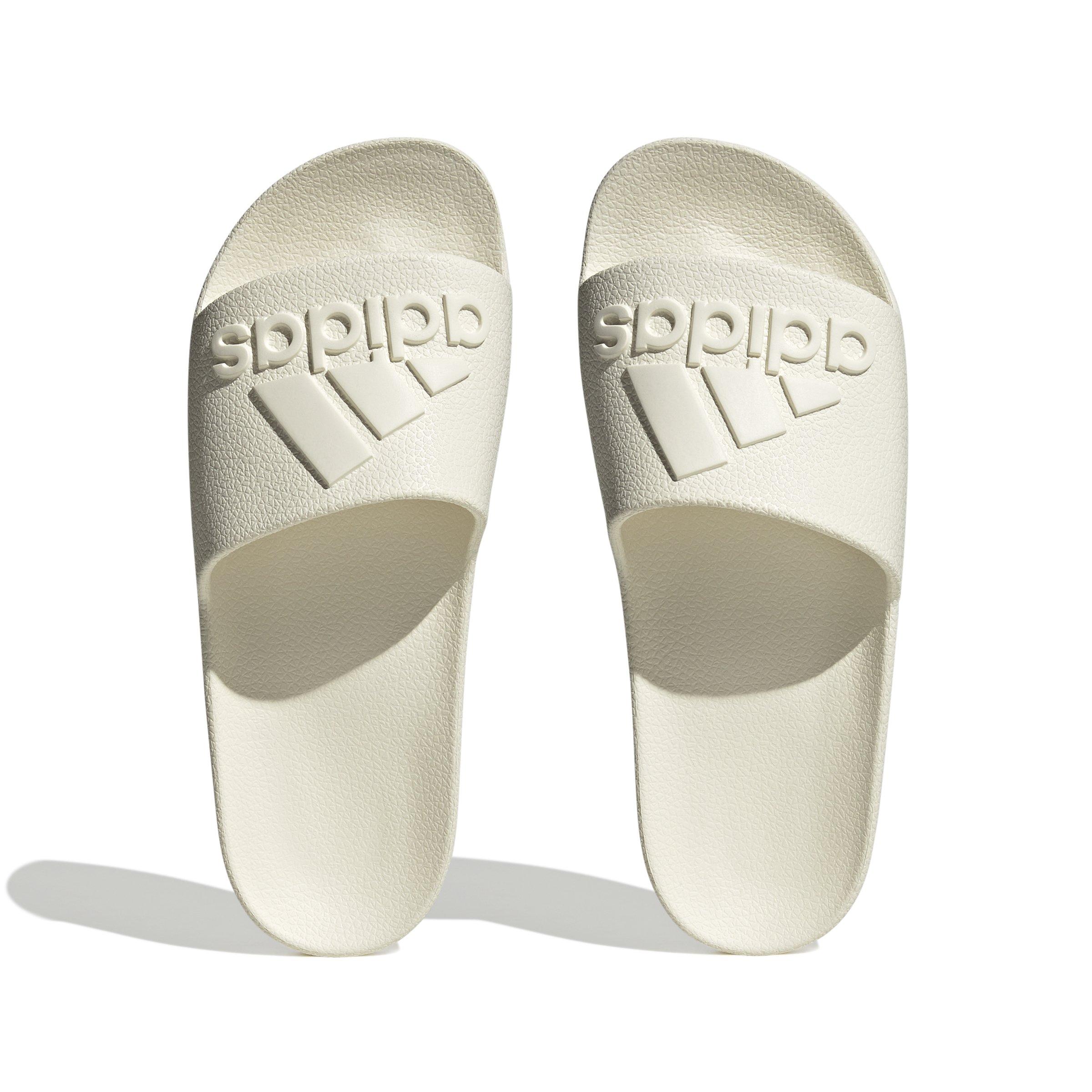 adidas Adilette Aqua "Off White/Off White/Off White" Unisex Slide - OFF WHITE/OFF WHITE/OFF WHITE Thumbnail View 5