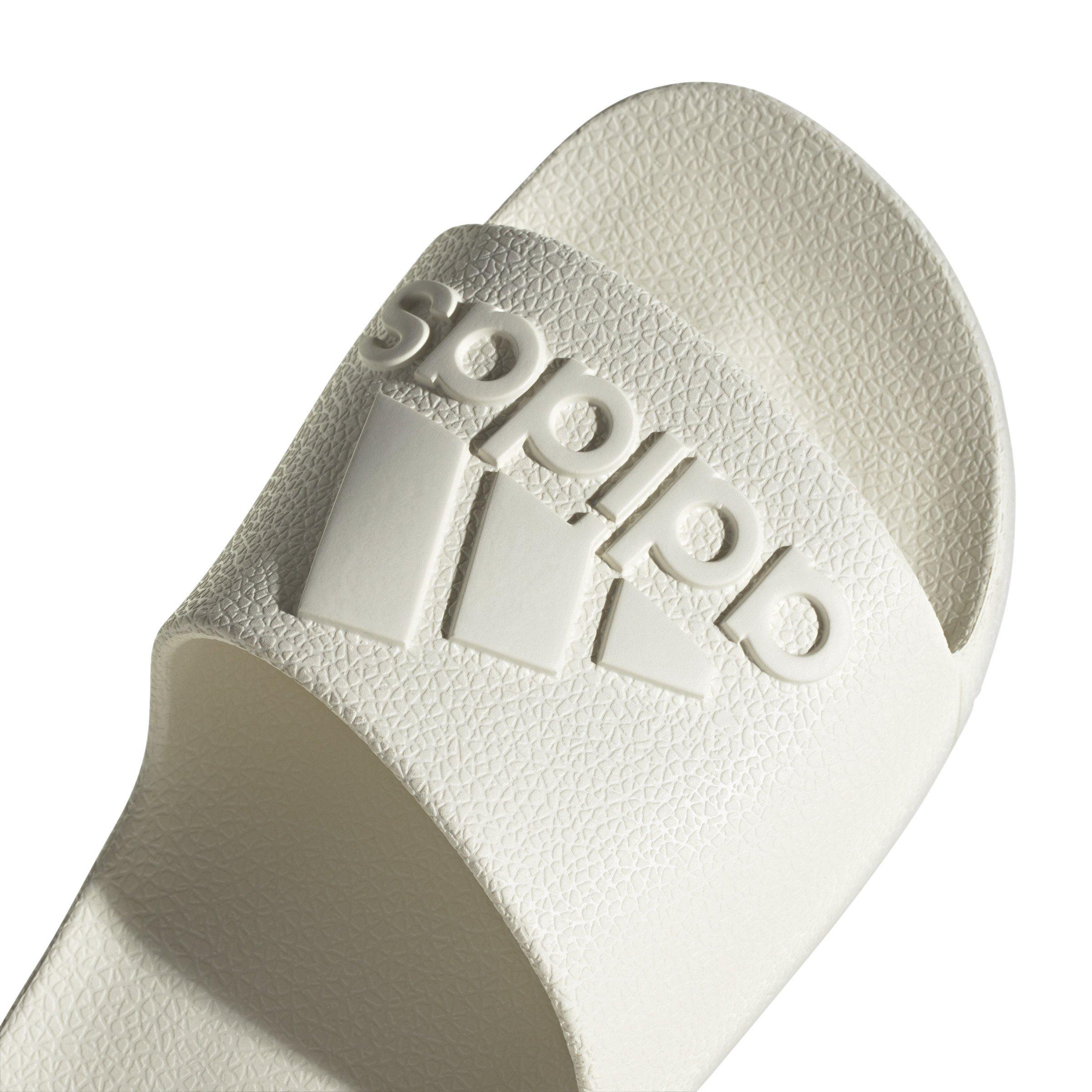 adidas Adilette Aqua "Off White/Off White/Off White" Unisex Slide - OFF WHITE/OFF WHITE/OFF WHITE Thumbnail View 7