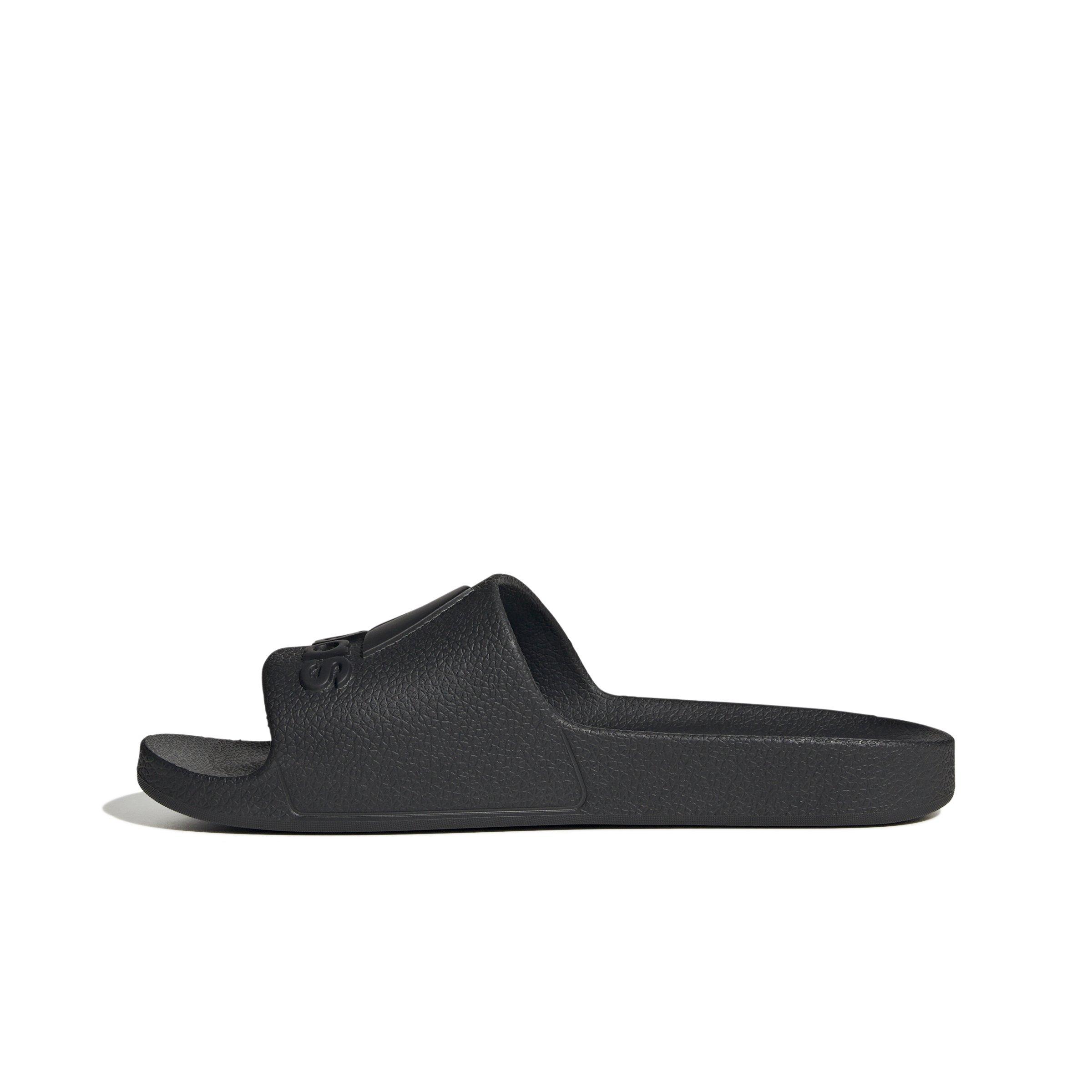 adidas Adilette Aqua "Core Black/Core Black/Core Black" Unisex Slide - BLACK/BLACK/BLACK Thumbnail View 2