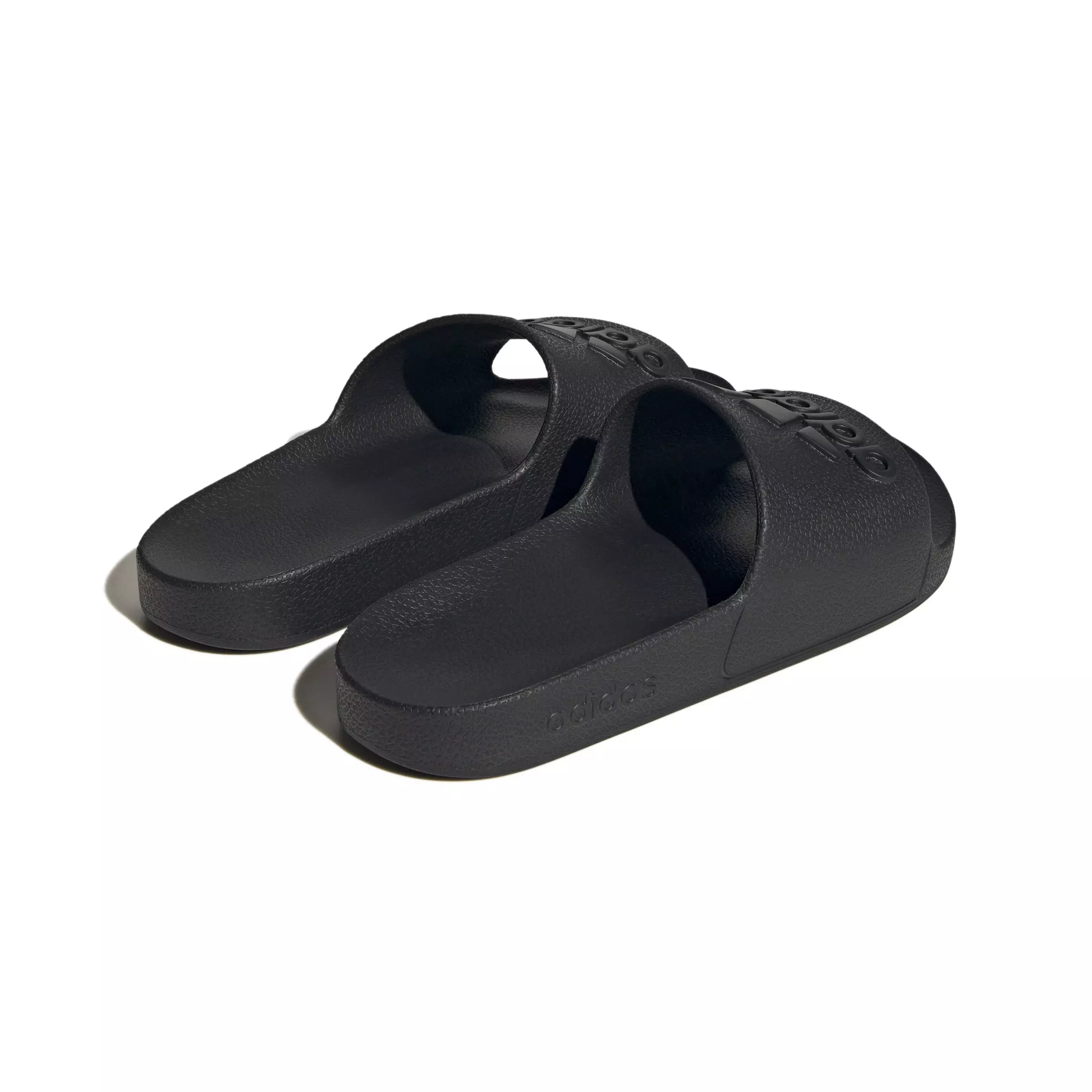 adidas Adilette Aqua "Core Black/Core Black/Core Black" Unisex Slide - BLACK/BLACK/BLACK