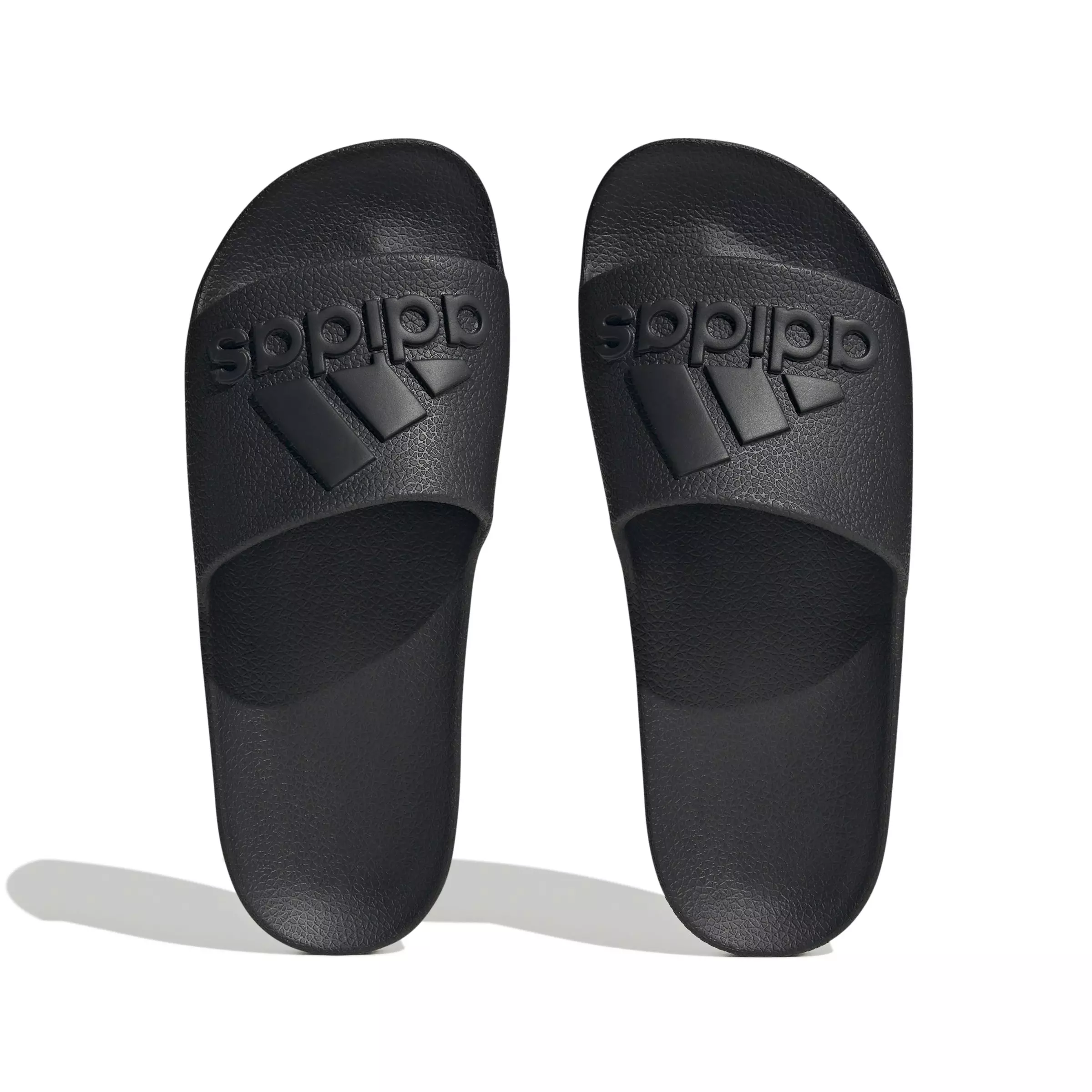 adidas Adilette Aqua "Core Black/Core Black/Core Black" Unisex Slide - BLACK/BLACK/BLACK