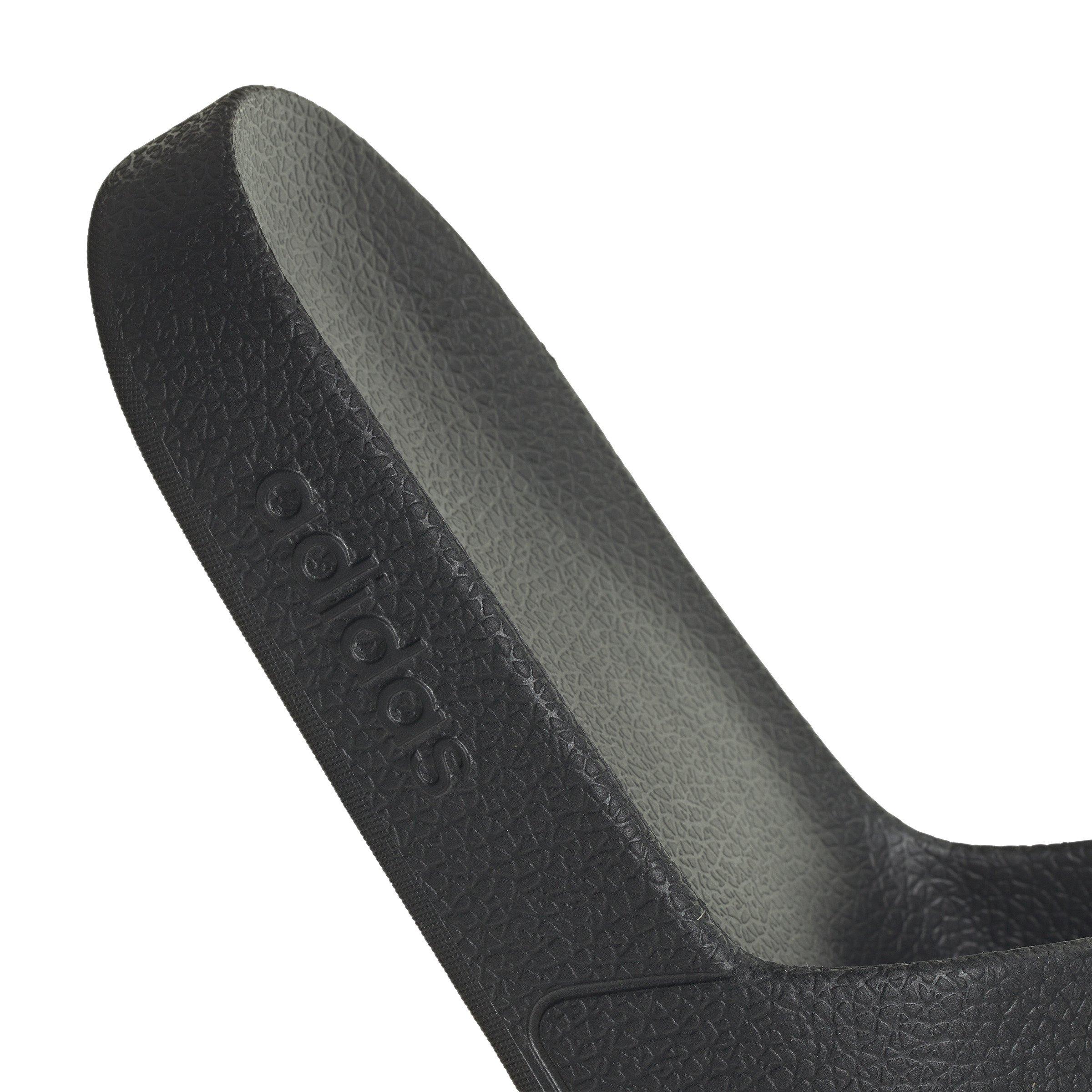 adidas Adilette Aqua "Core Black/Core Black/Core Black" Unisex Slide - BLACK/BLACK/BLACK Thumbnail View 7