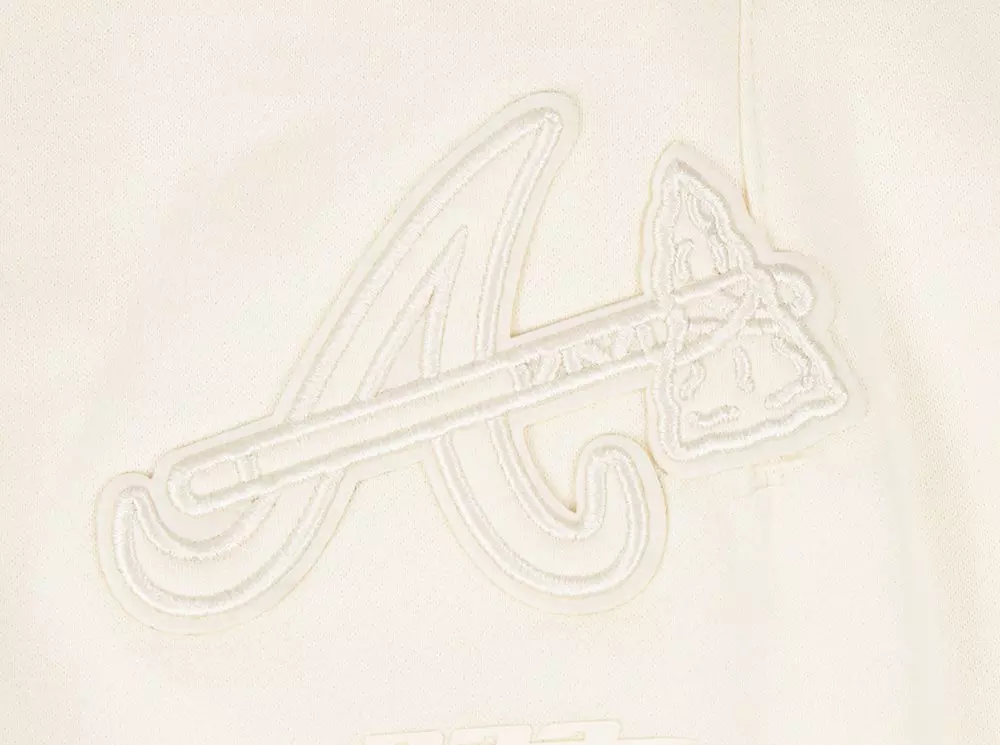 Pro Standard Men's MLB Atlanta Braves Neutral Sweatpants - CREAM