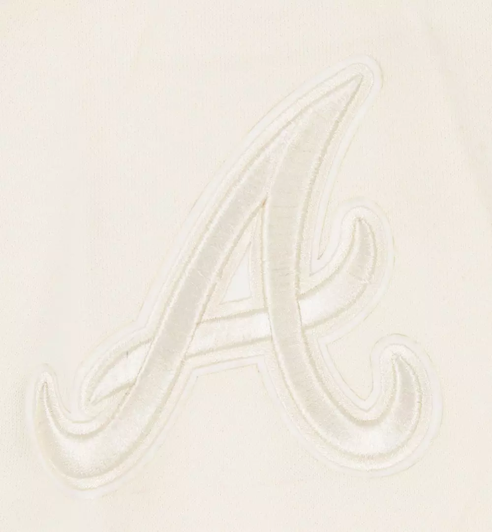 Pro Standard Men's MLB Atlanta Braves Neutral Sweatpants - CREAM