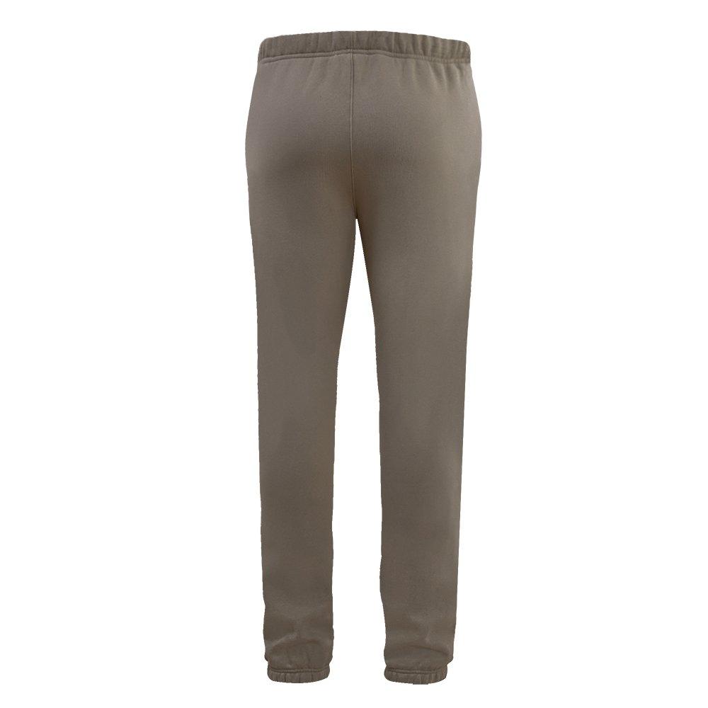 Pro Standard Men's MLB Atlanta Braves Neutral Sweatpants - DK BROWN Thumbnail View 2