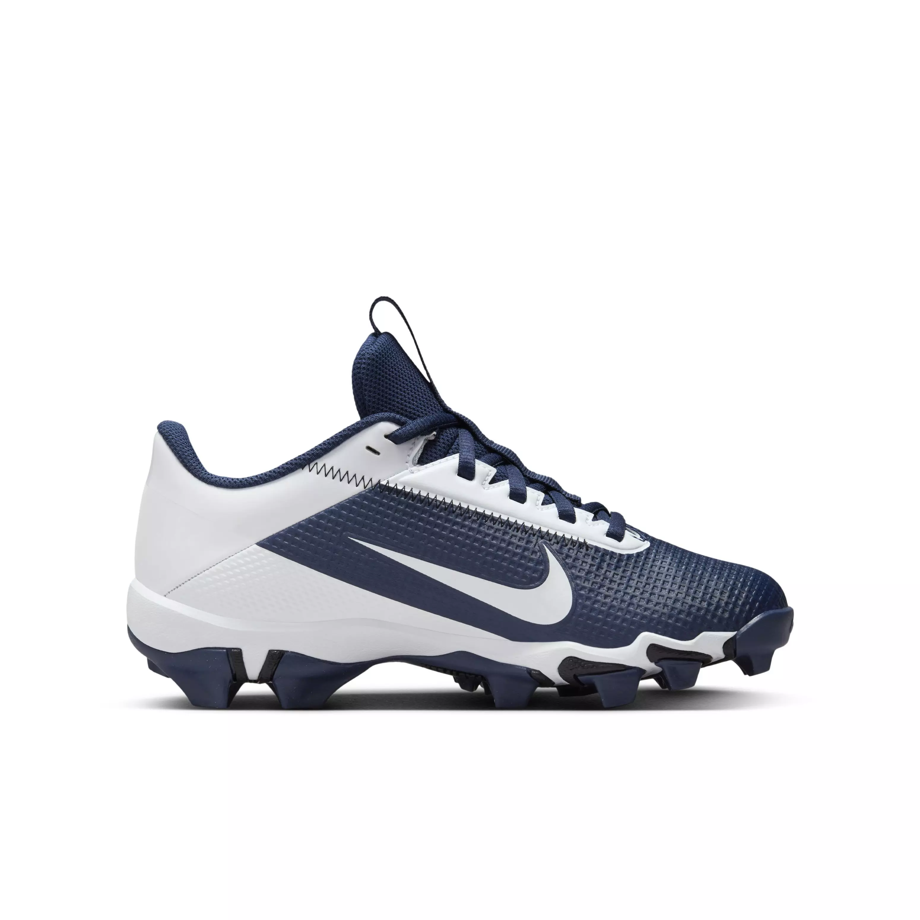Nike Vapor Edge Shark 2 "Midnight Navy/White/Black" Grade School Boys' Football Cleat - NAVY/WHITE/BLACK