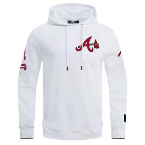Pro Standard Men's MLB Atlanta Braves Chenille Pullover Hoodie