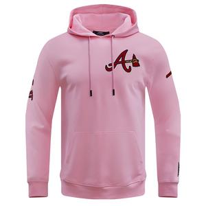 Pro Standard Men's MLB Atlanta Braves Chenille Pullover Hoodie