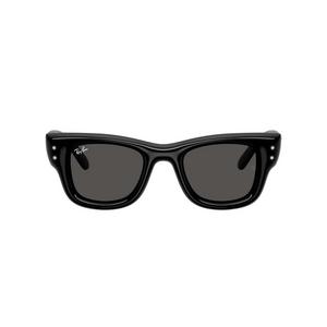 Ray-Ban Wayfarer Puffer Crystal Edition Ultra Black Sunglasses &ndash; Polished Black & Strass