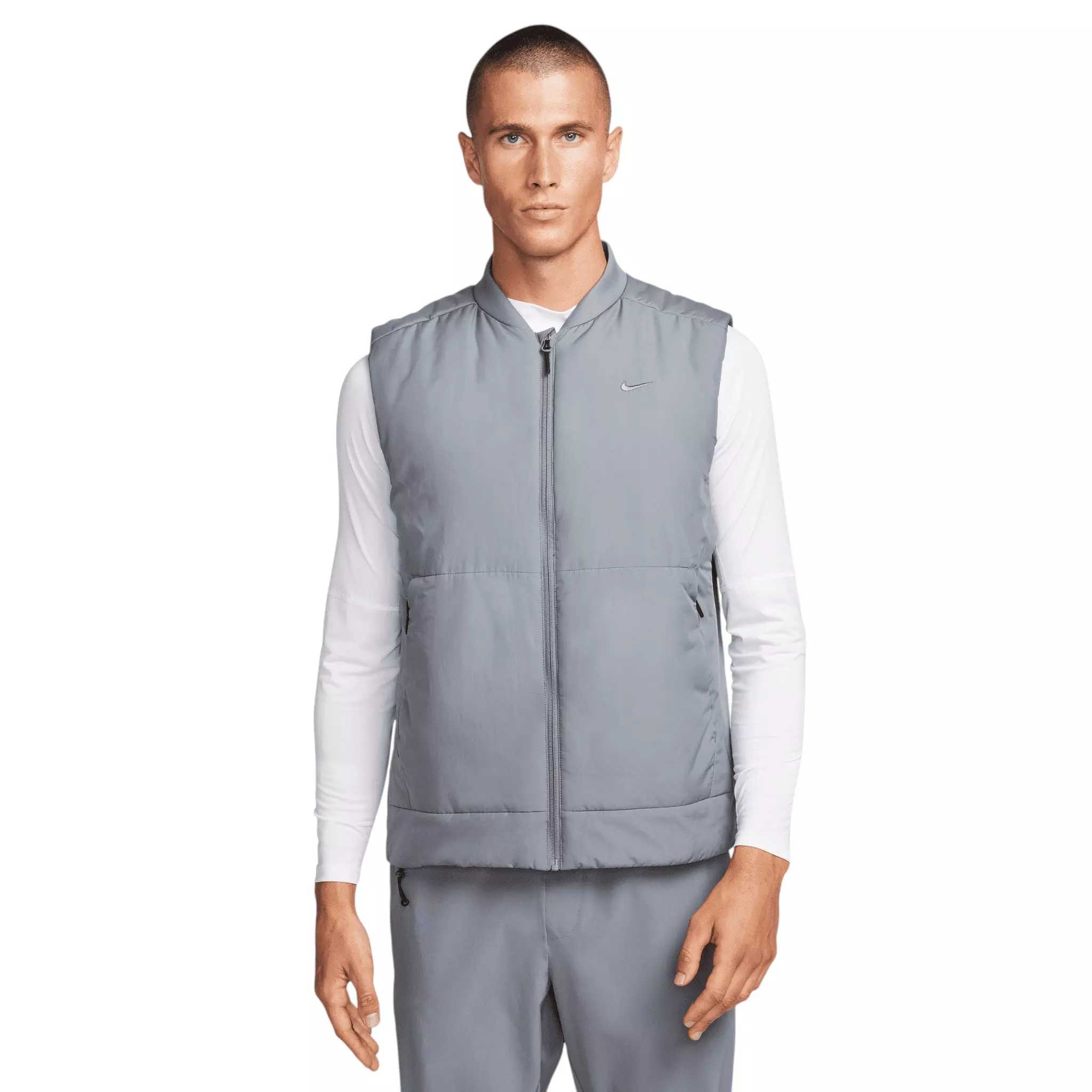 Nike Men's Therma-FIT Unlimited Training Vest - Grey - GREY