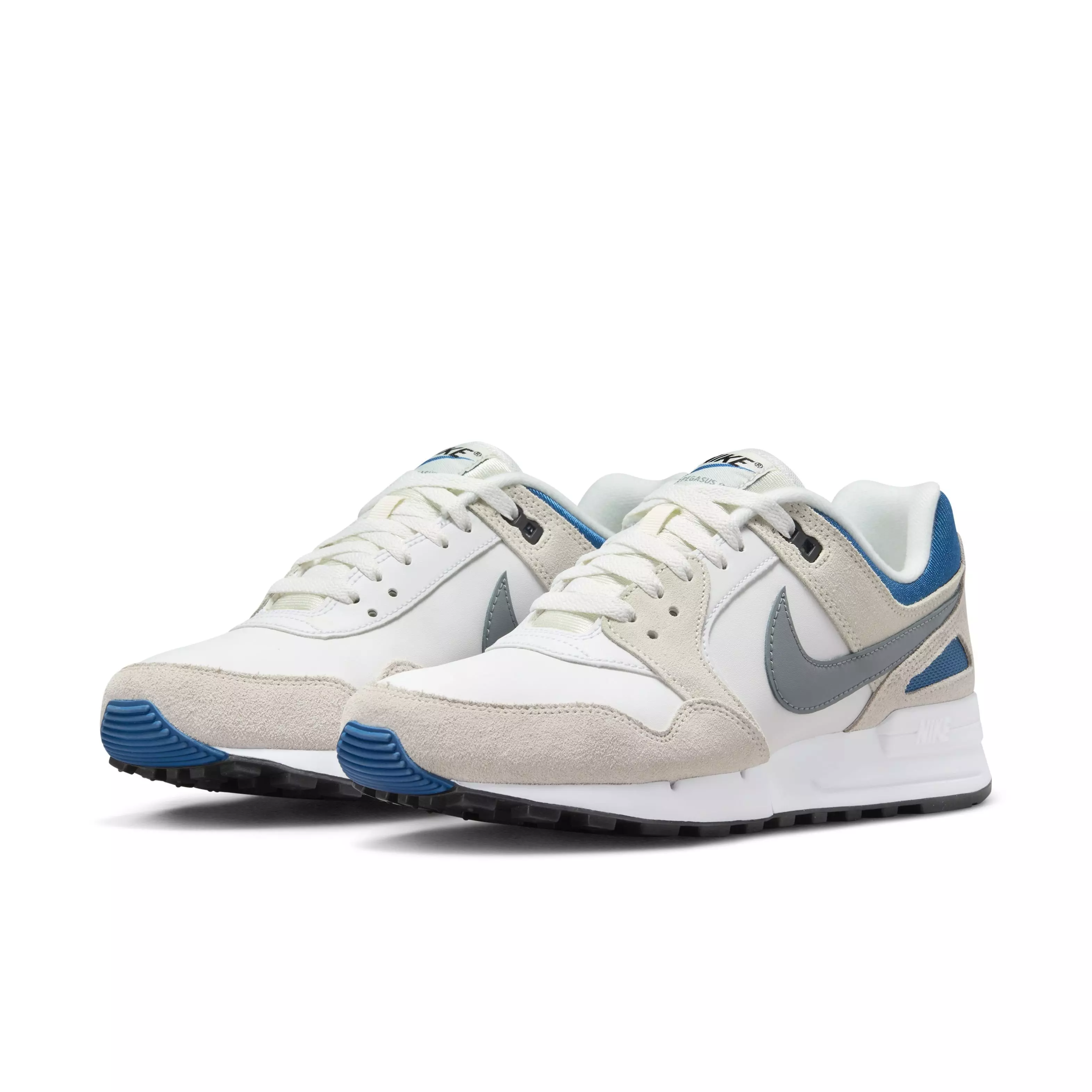 Nike Air Pegasus '89 "Summit White/Industrial Blue/Phantom/Cool Grey" Men's Shoe - WHITE/BLUE/PHANTOM/GREY