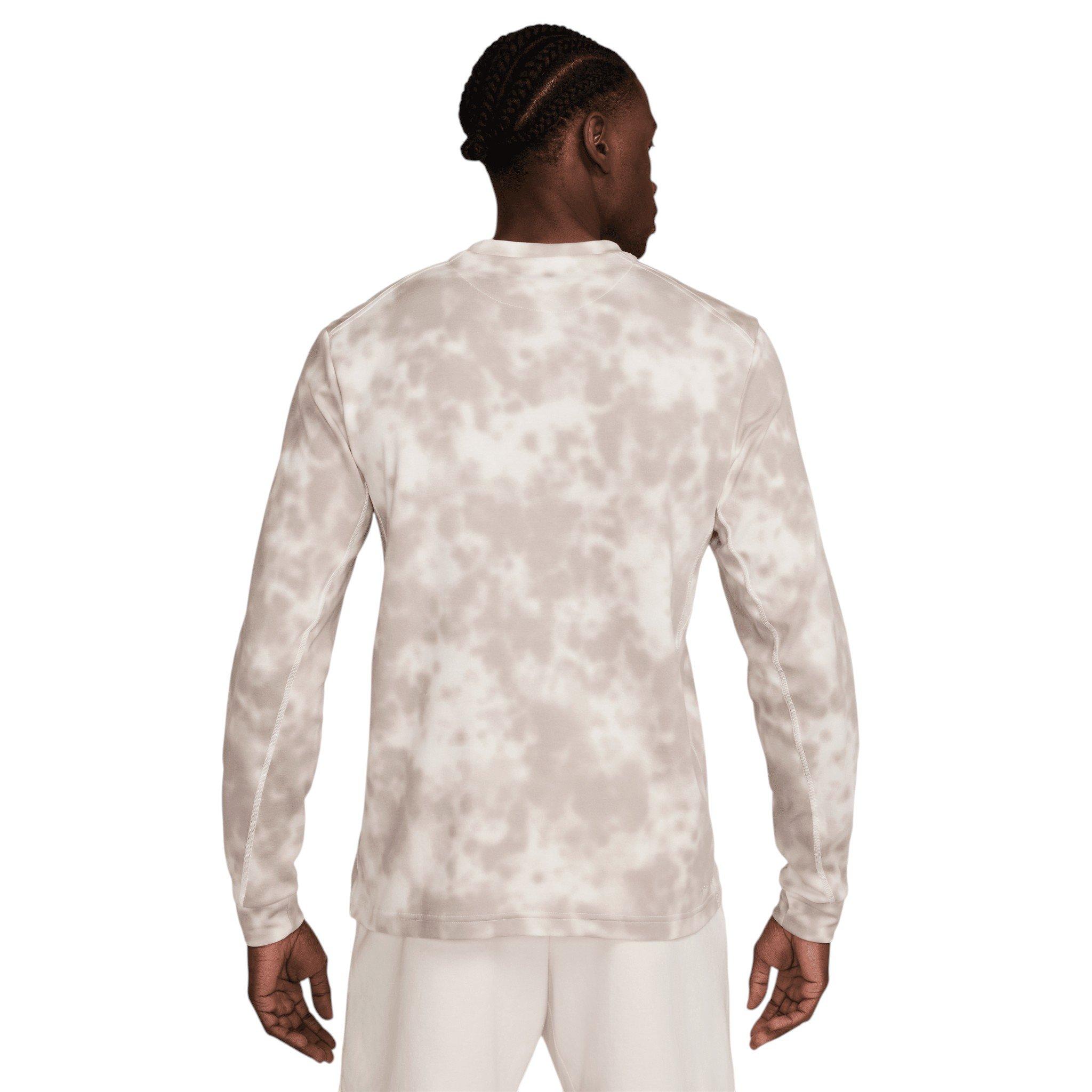 Nike Men's Primary Dri-FIT Long Sleeve Fitness Top - Cream - CREAM