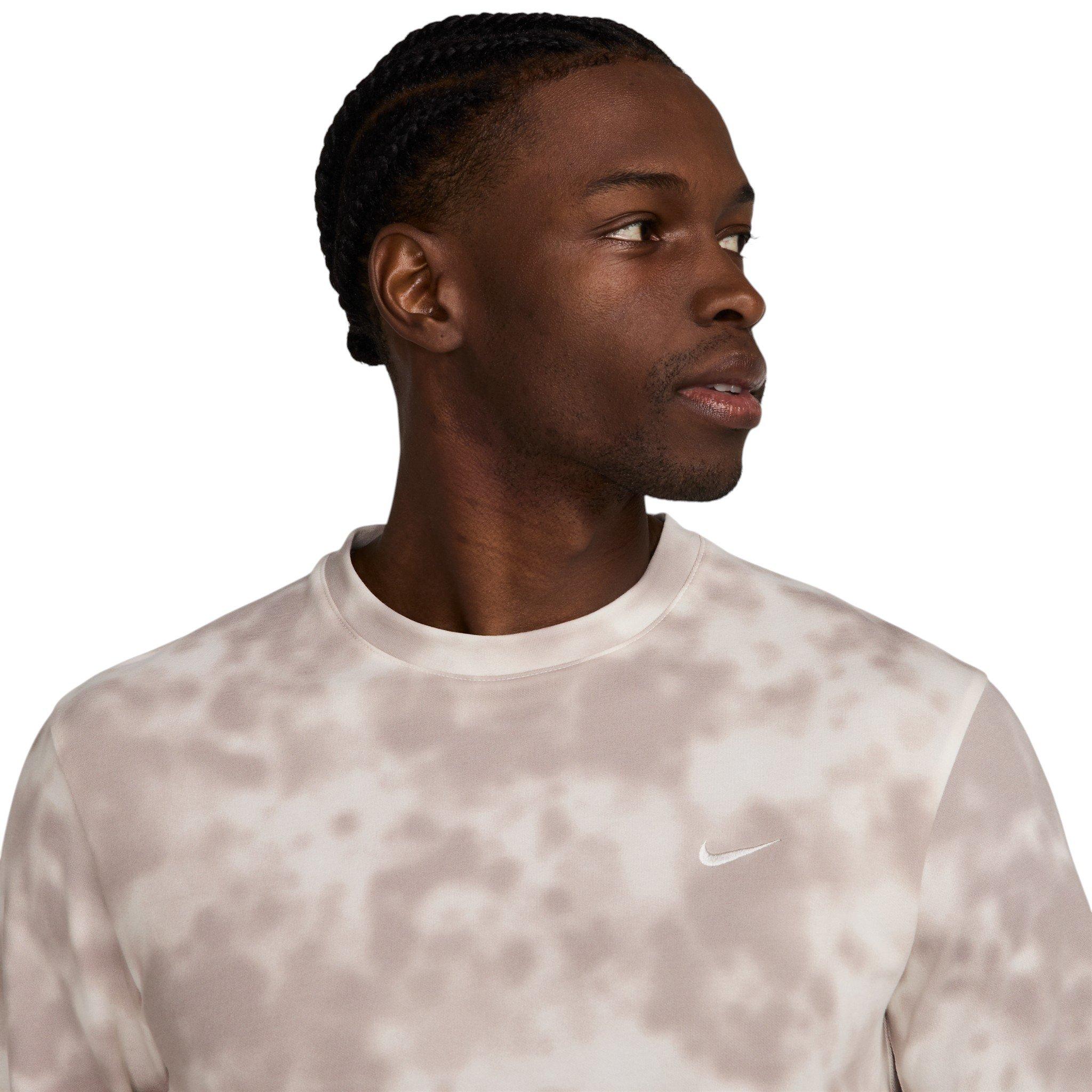 Nike Men's Primary Dri-FIT Long Sleeve Fitness Top - Cream - CREAM