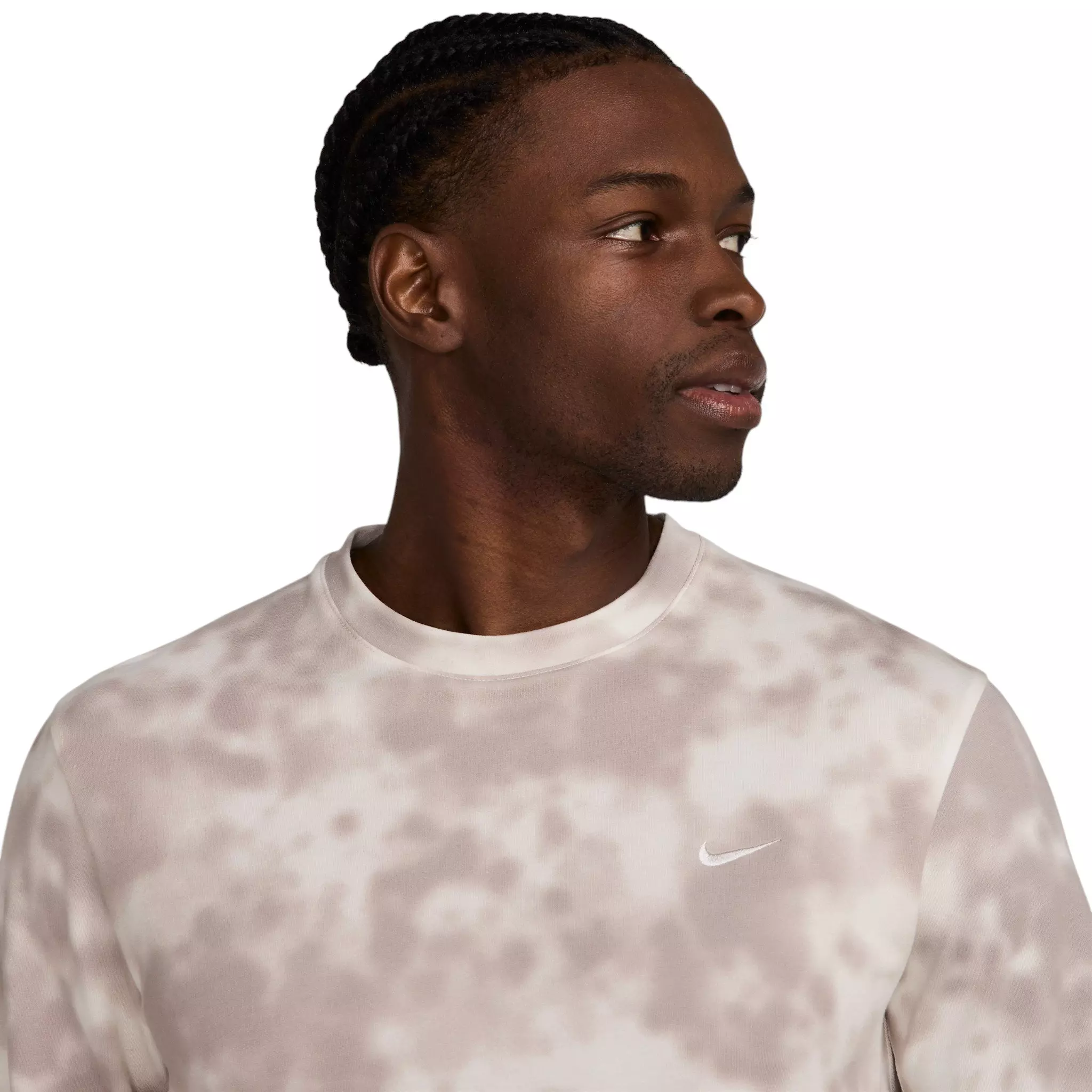 Nike Men's Primary Dri-FIT Long Sleeve Fitness Top - Cream - CREAM