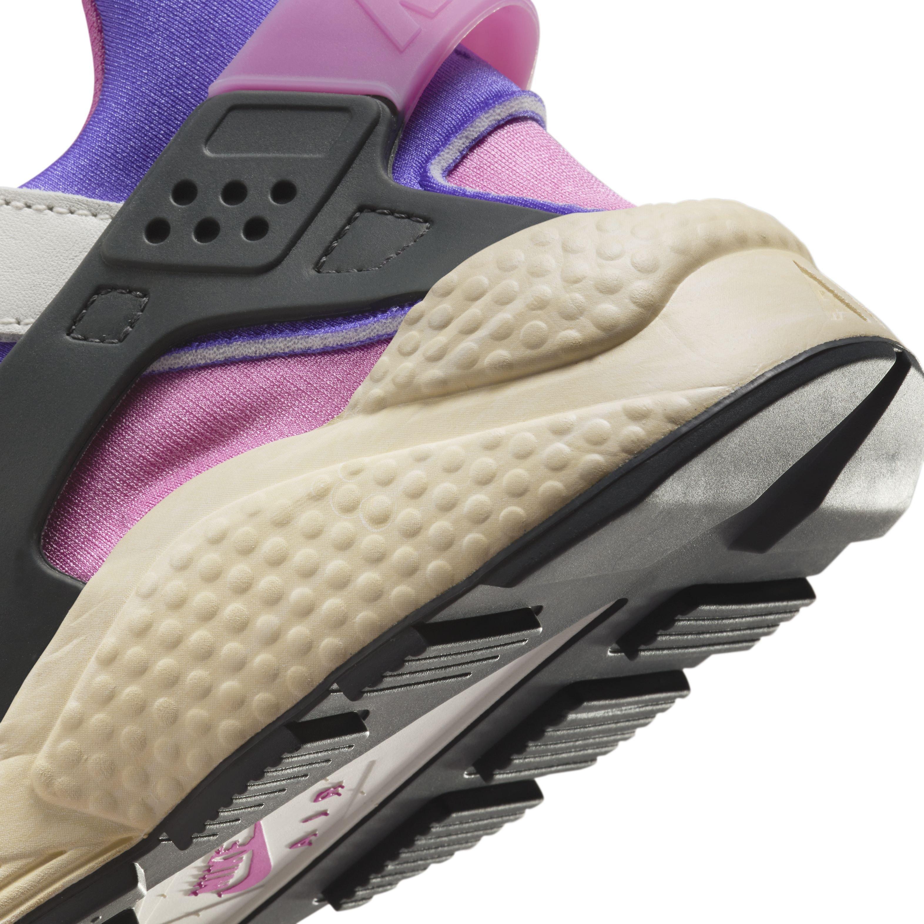 Nike Air Huarache Premium "Phantom/Sail/Blue Joy/Anthracite" Men's Shoe - GREY/PINK/PURPLE Thumbnail View 8