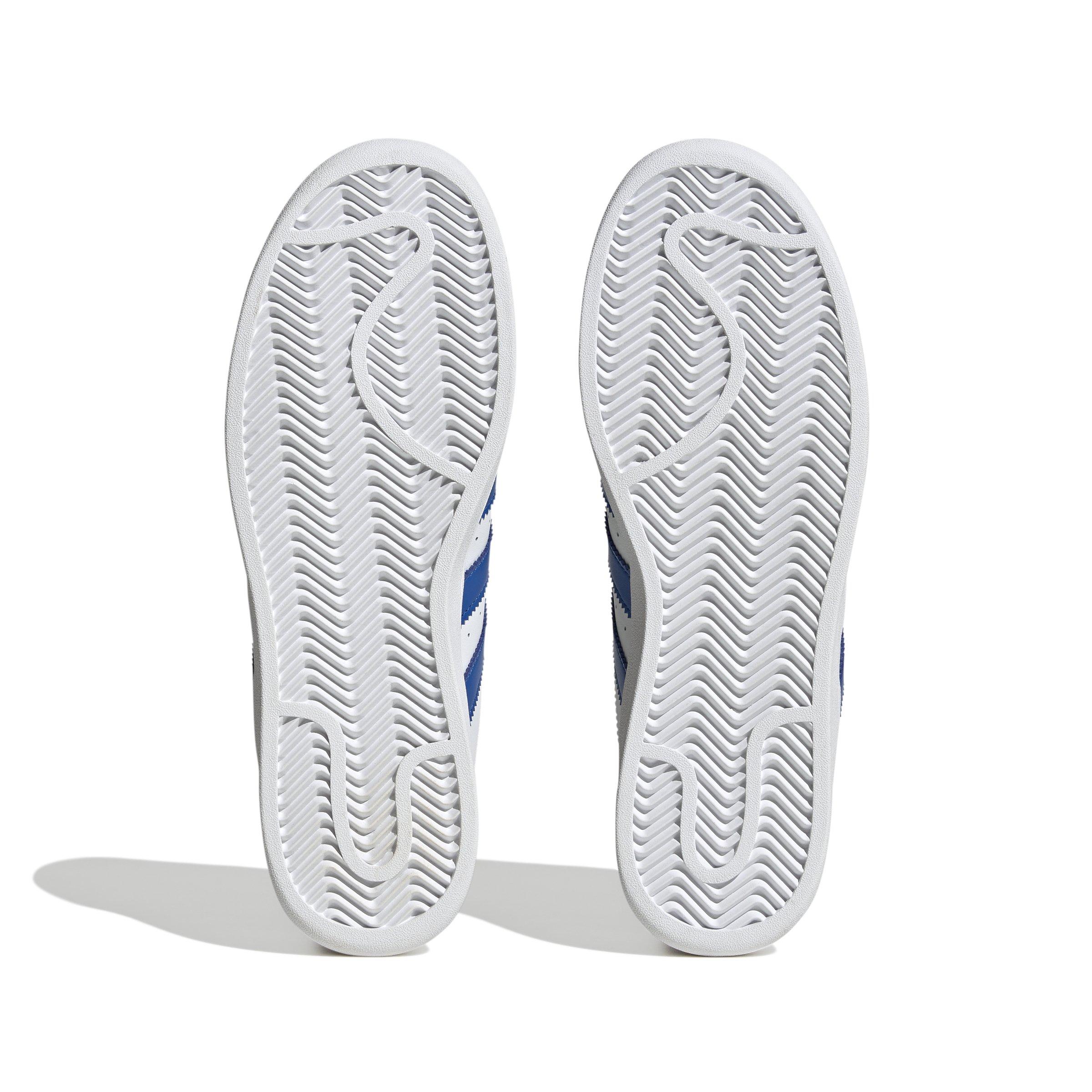 adidas Originals Superstar XLG White/Blue/White Men's 12, Women's 13 Medium