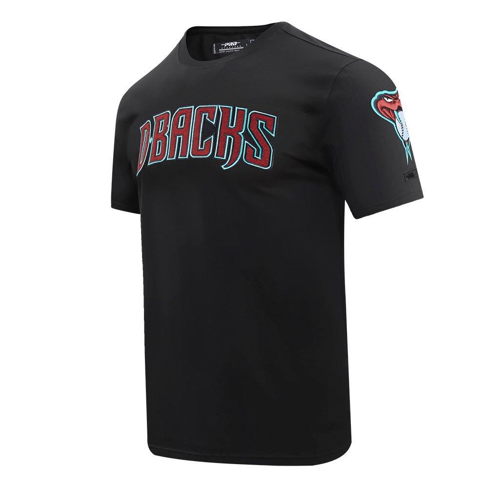 Pro Standard Men's MLB Arizona Diamondbacks Classic Chenille Top - BLACK Thumbnail View 3