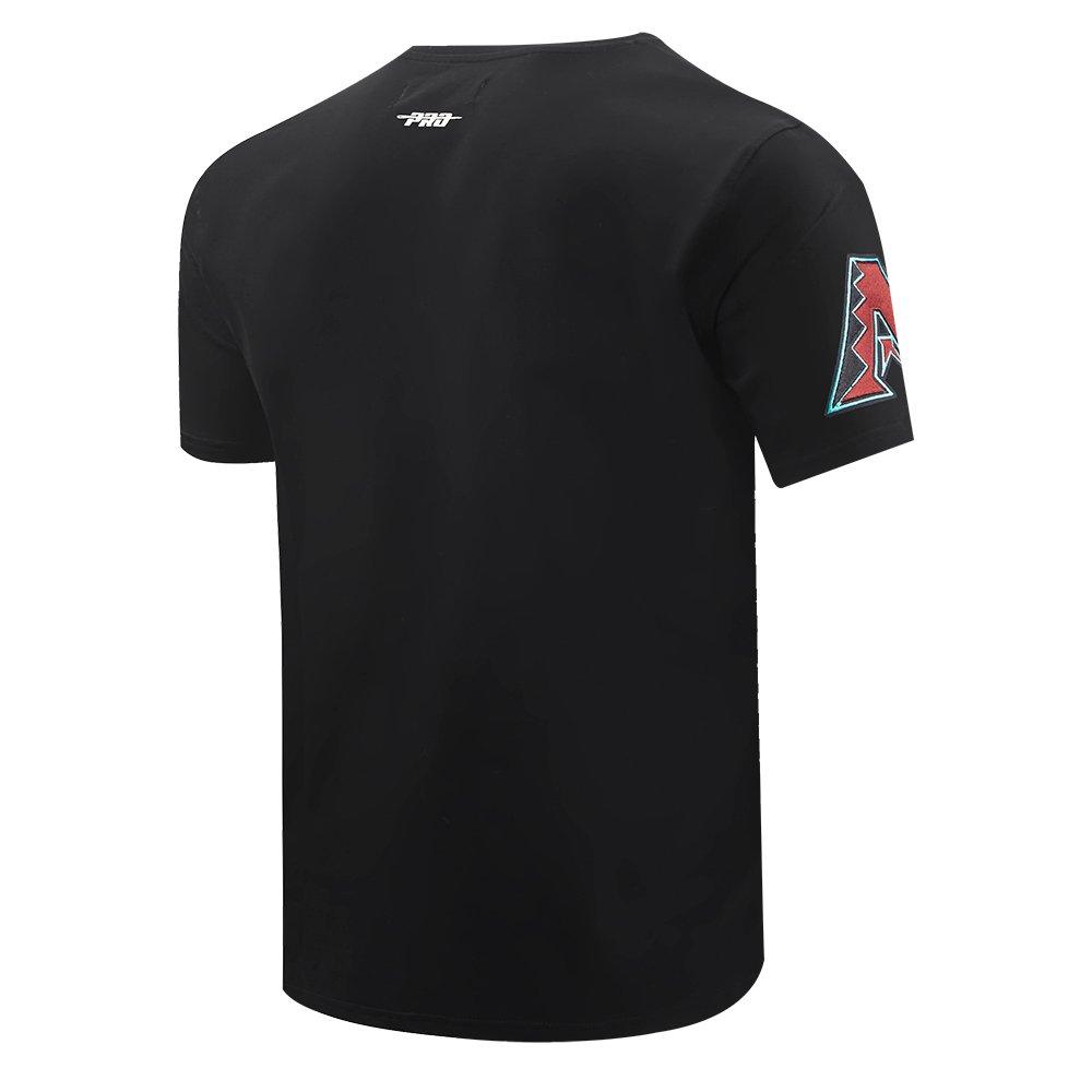 Pro Standard Men's MLB Arizona Diamondbacks Classic Chenille Top - BLACK Thumbnail View 4