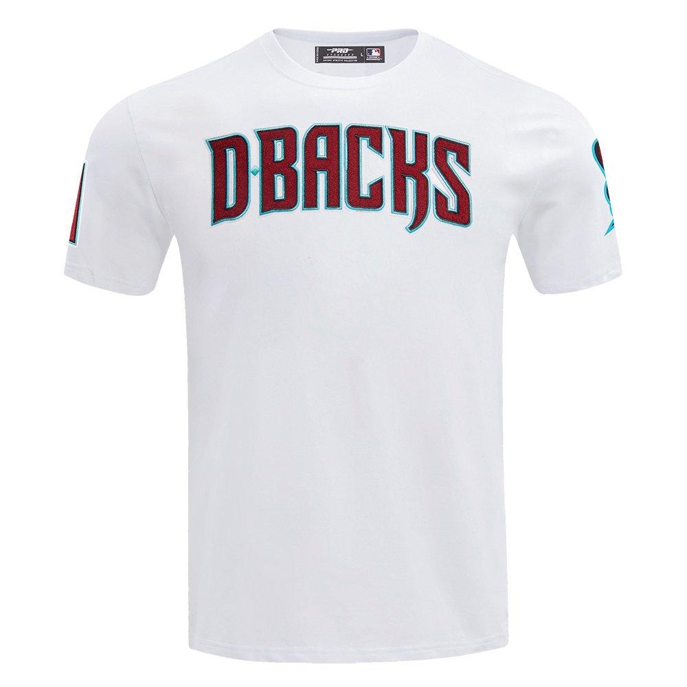 Pro Standard Men's MLB Arizona Diamondbacks Classic Chenille Top - WHITE Thumbnail View 1