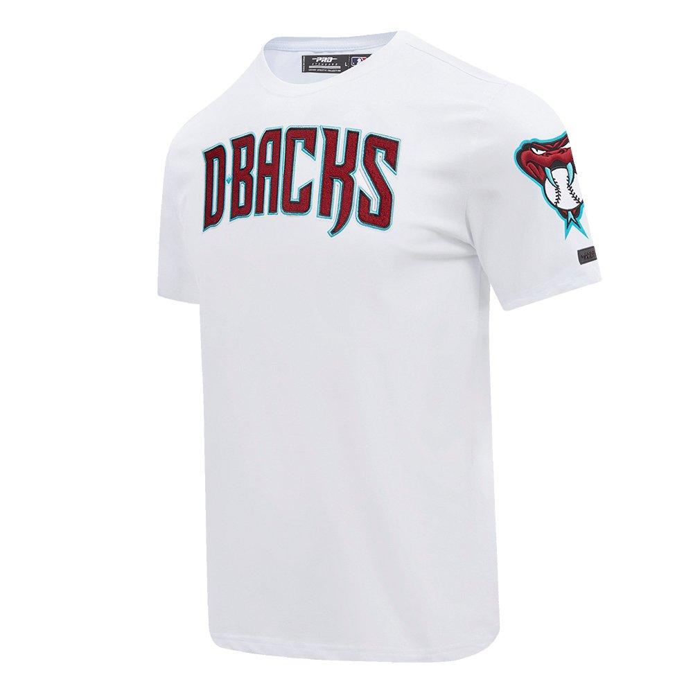 Pro Standard Men's MLB Arizona Diamondbacks Classic Chenille Top - WHITE Thumbnail View 3