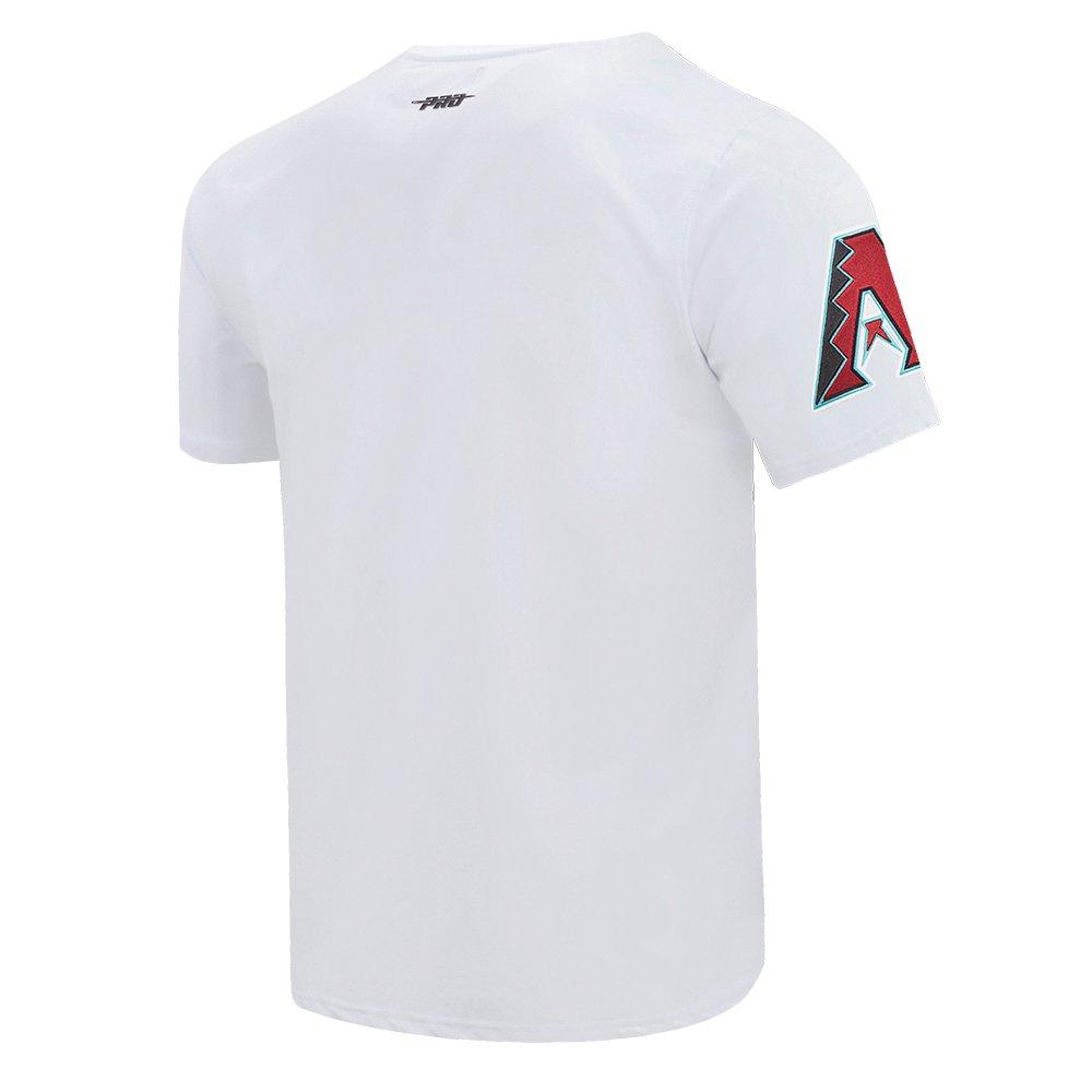 Pro Standard Men's MLB Arizona Diamondbacks Classic Chenille Top - WHITE Thumbnail View 4