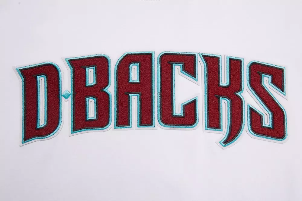 Pro Standard Men's MLB Arizona Diamondbacks Classic Chenille Top - WHITE