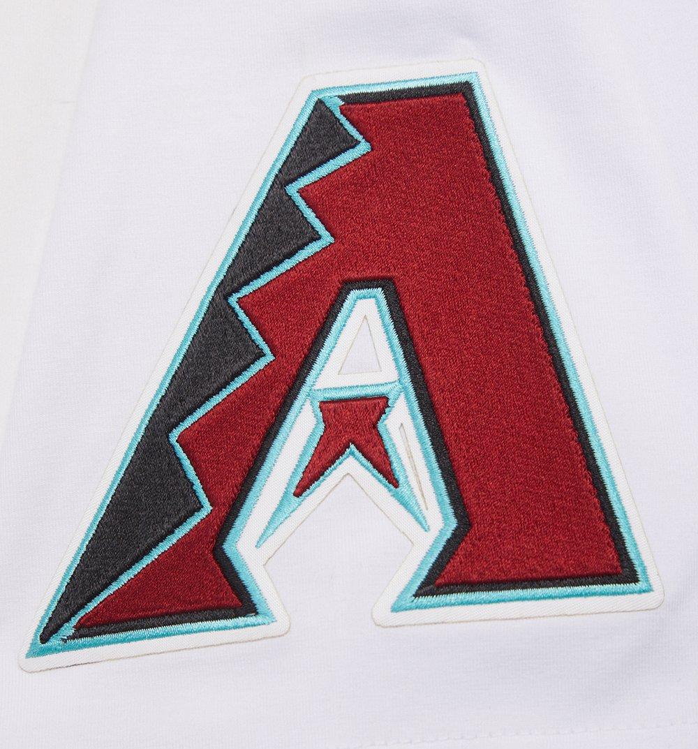 Pro Standard Men's MLB Arizona Diamondbacks Classic Chenille Top - WHITE Thumbnail View 6