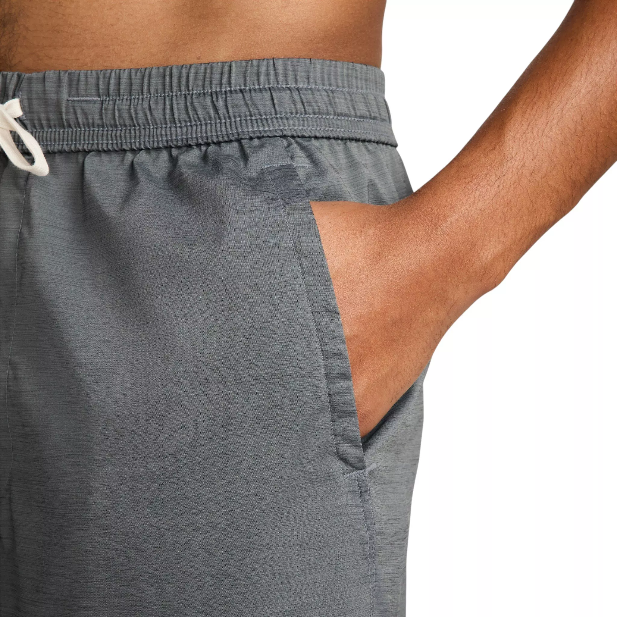 Nike Men's Form Dri-FIT 7" Unlined Versatile Shorts - Grey/Black - GREY/BLACK