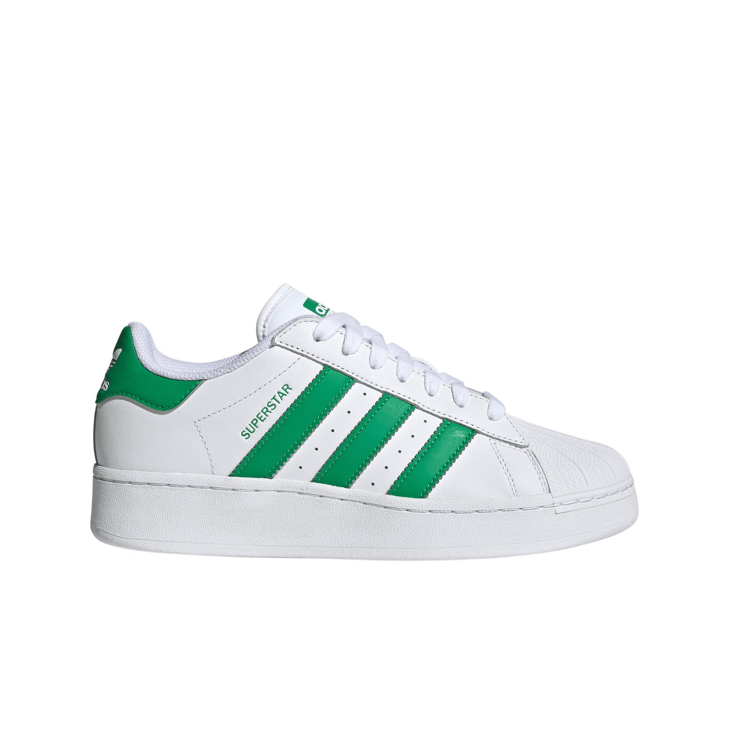 adidas Originals Superstar XLG "Ftwr White/Green/Ftwr White" Unisex Shoe - WHITE/GREEN/WHITE Thumbnail View 1