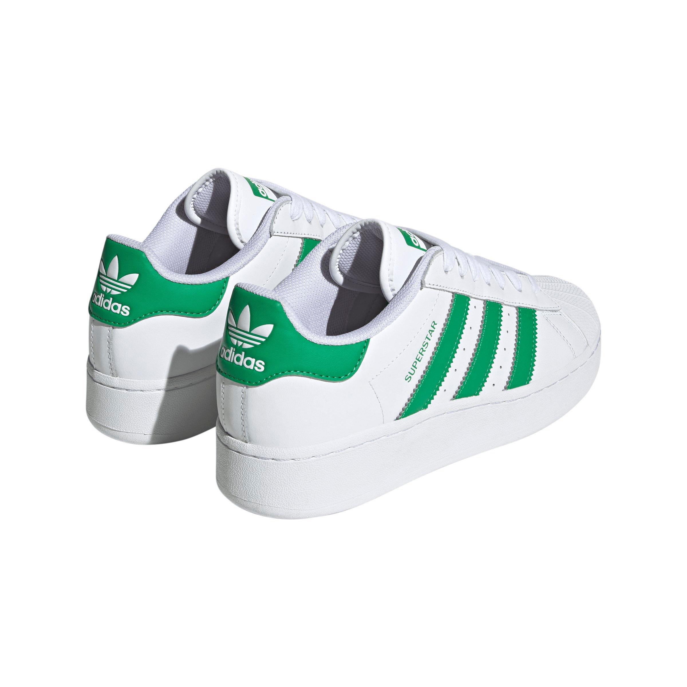 adidas Originals Superstar XLG "Ftwr White/Green/Ftwr White" Unisex Shoe - WHITE/GREEN/WHITE Thumbnail View 4