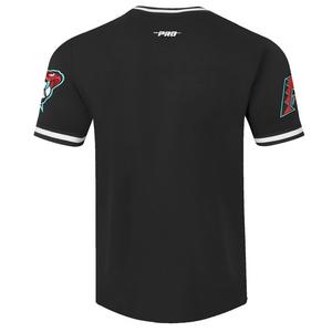 Pro Standard Men's MLB Arizona Diamondbacks Classic Chenille Striped Sleeve Top