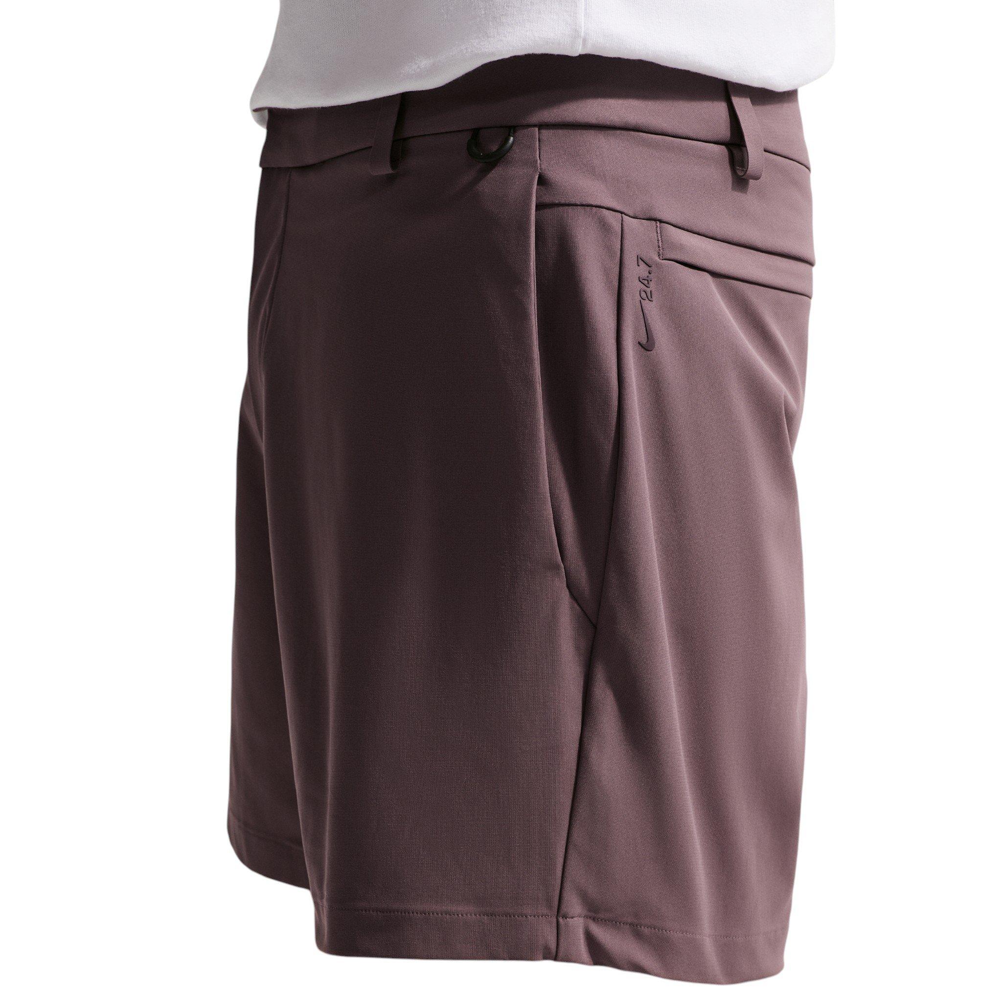 Nike Men's 24.7 PerfectStretch Dri-FIT 6" Shorts - Purple - PURPLE