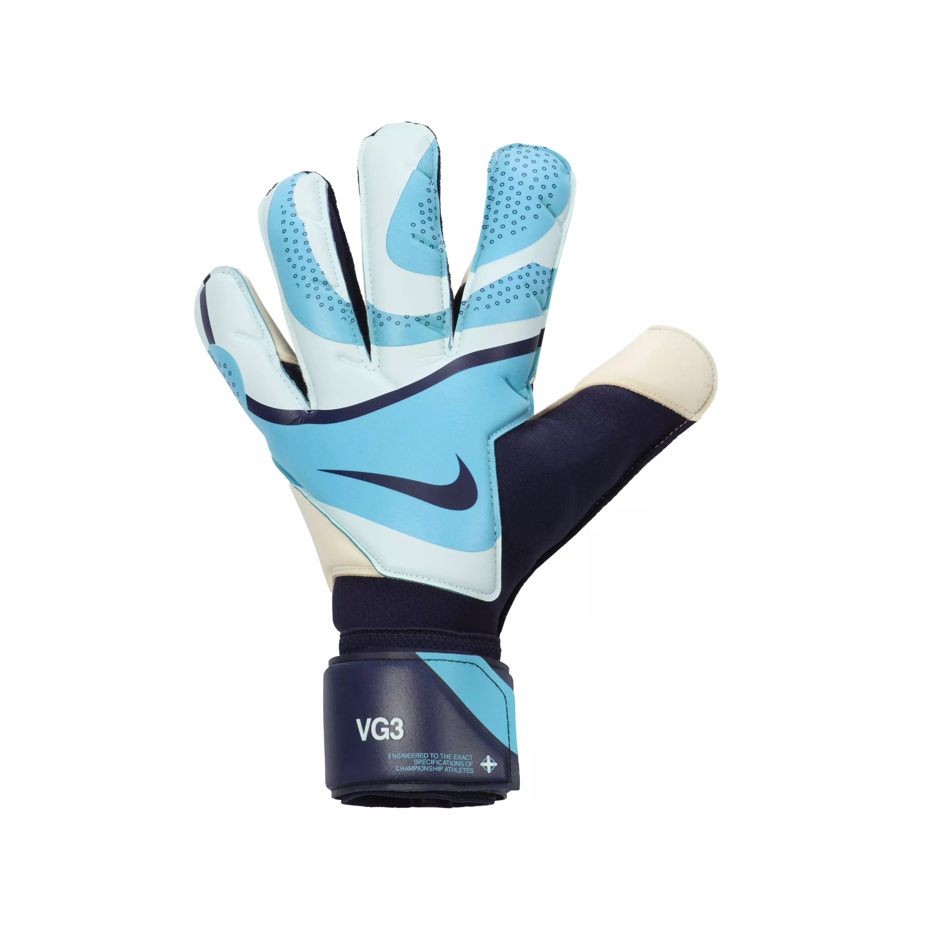 Nike Vapor Grip3 Goalkeeper Gloves-Blue Fury/Glacier Blue/Blackened Blue - BLUE/BLUE/BLUE