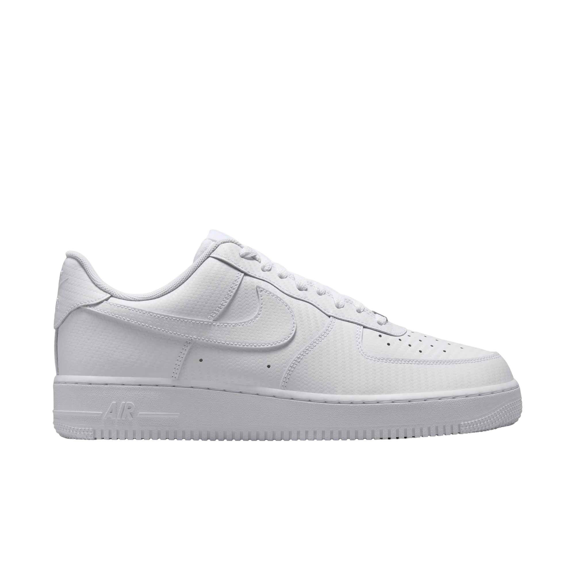 Nike Air Force 1 '07 "White/White" Men's Shoe - WHITE/WHITE Thumbnail View 1